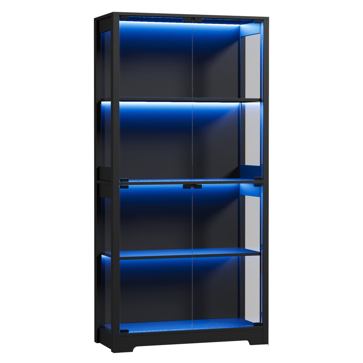 Myles 4 Tier Display Cabinet with LED