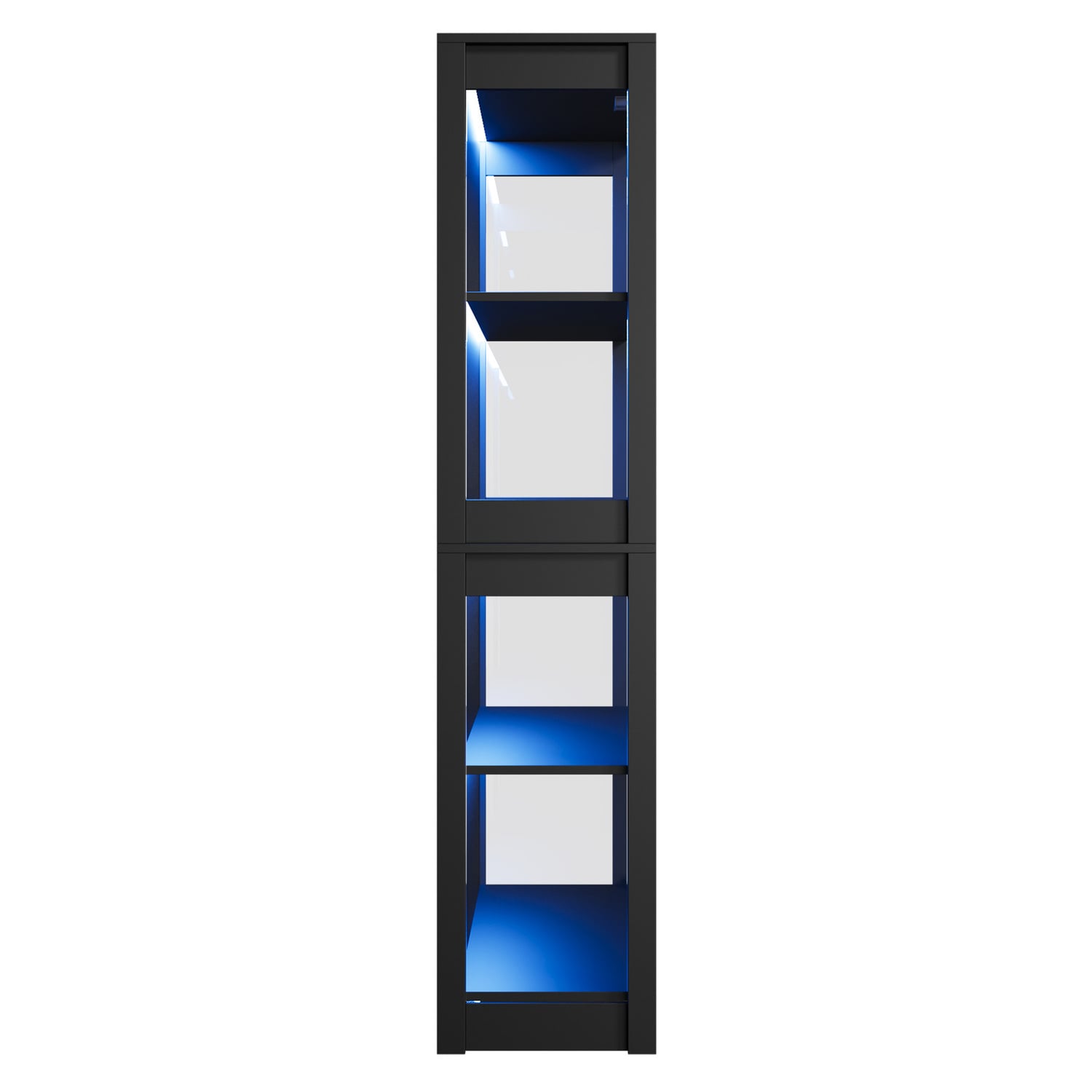 Myles 4 Tier Display Cabinet with LED