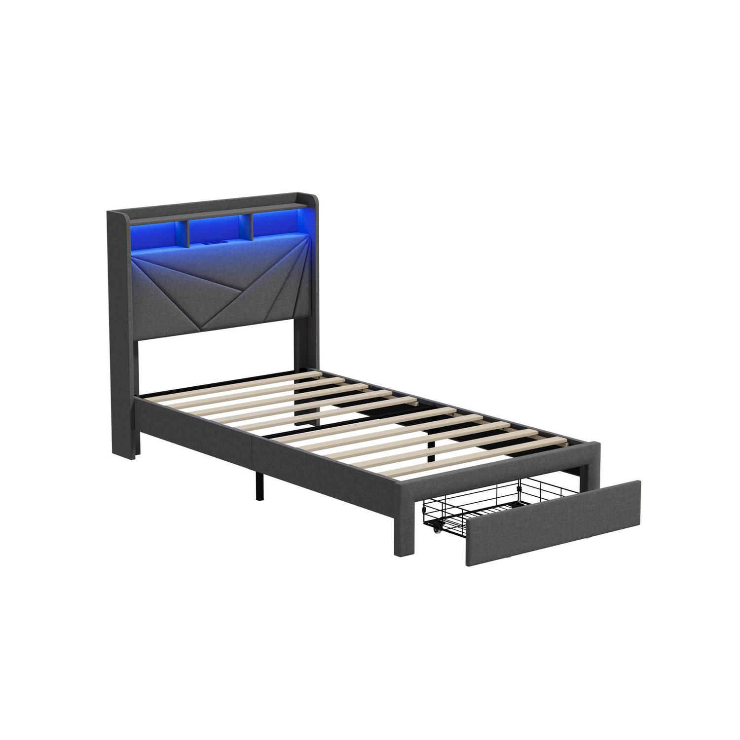 Sophia-Bed-Frame-with-Charging-Station-and-Drawers