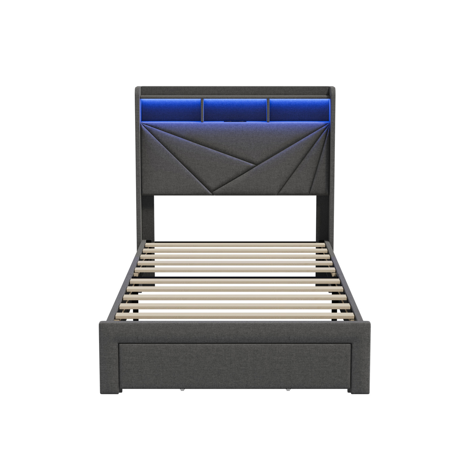 Sophia-Bed-Frame-with-Charging-Station-and-Drawers