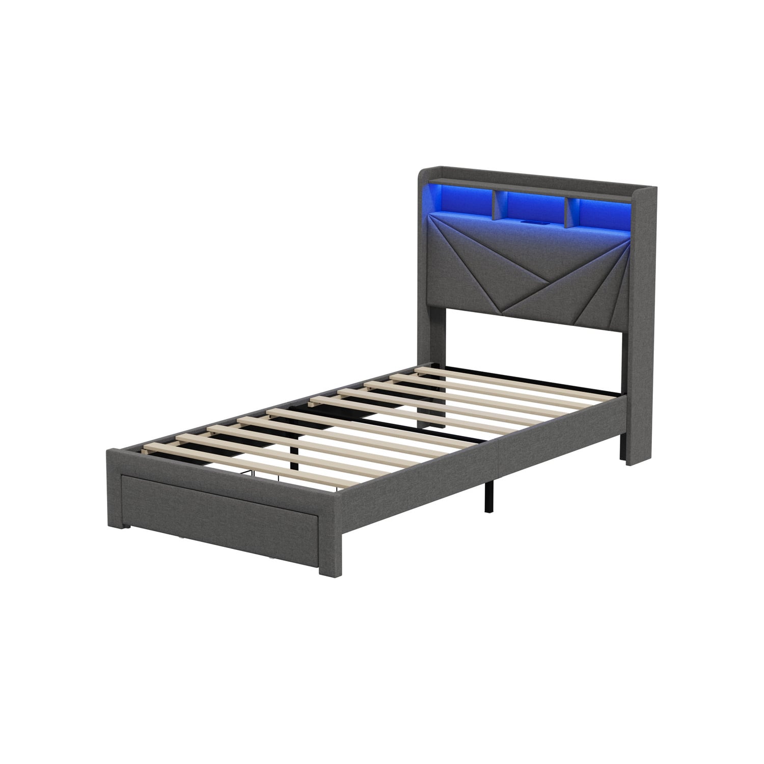 Sophia-Bed-Frame-with-Charging-Station-and-Drawers