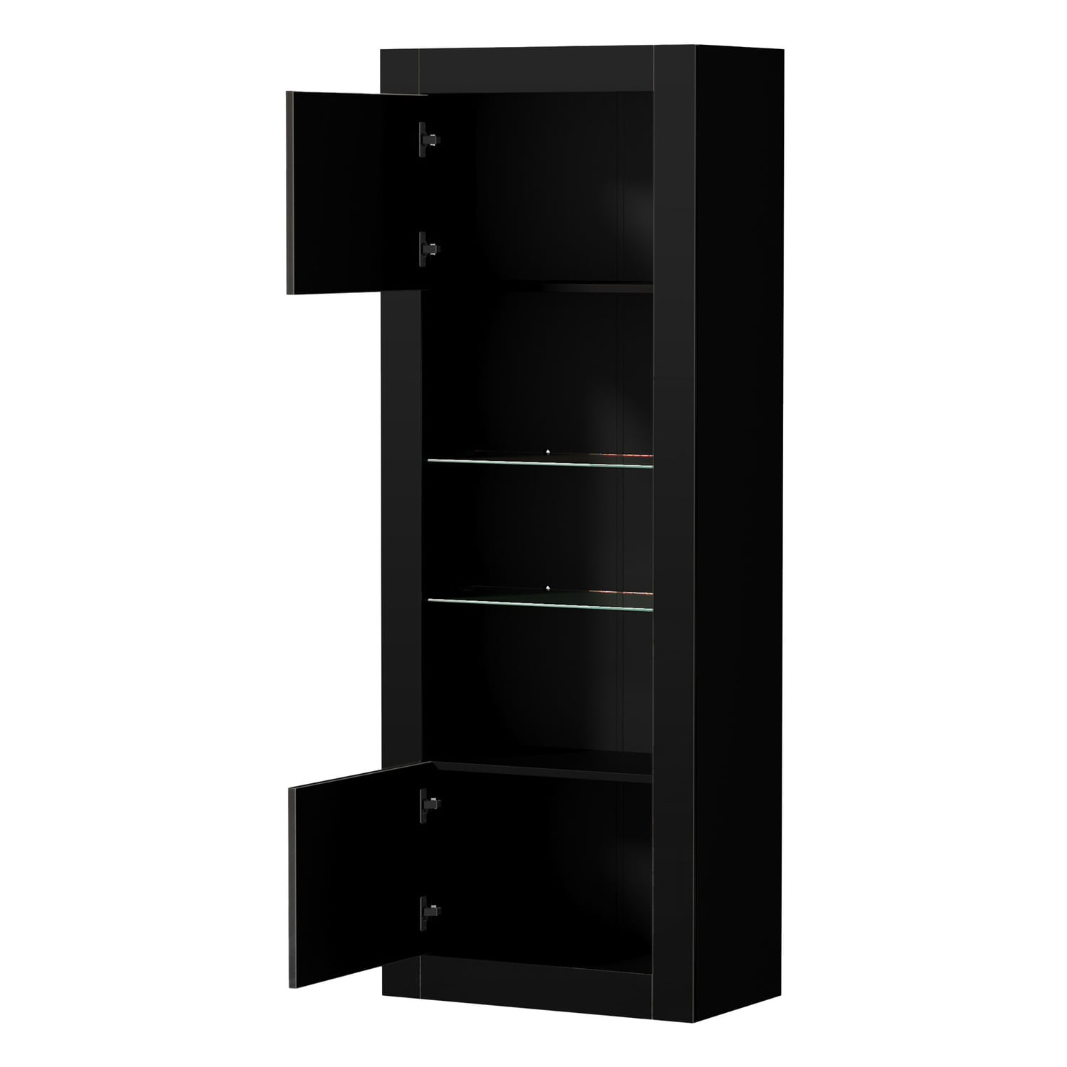 Hadley 3 Tier 2 Door LED Display Cabinet