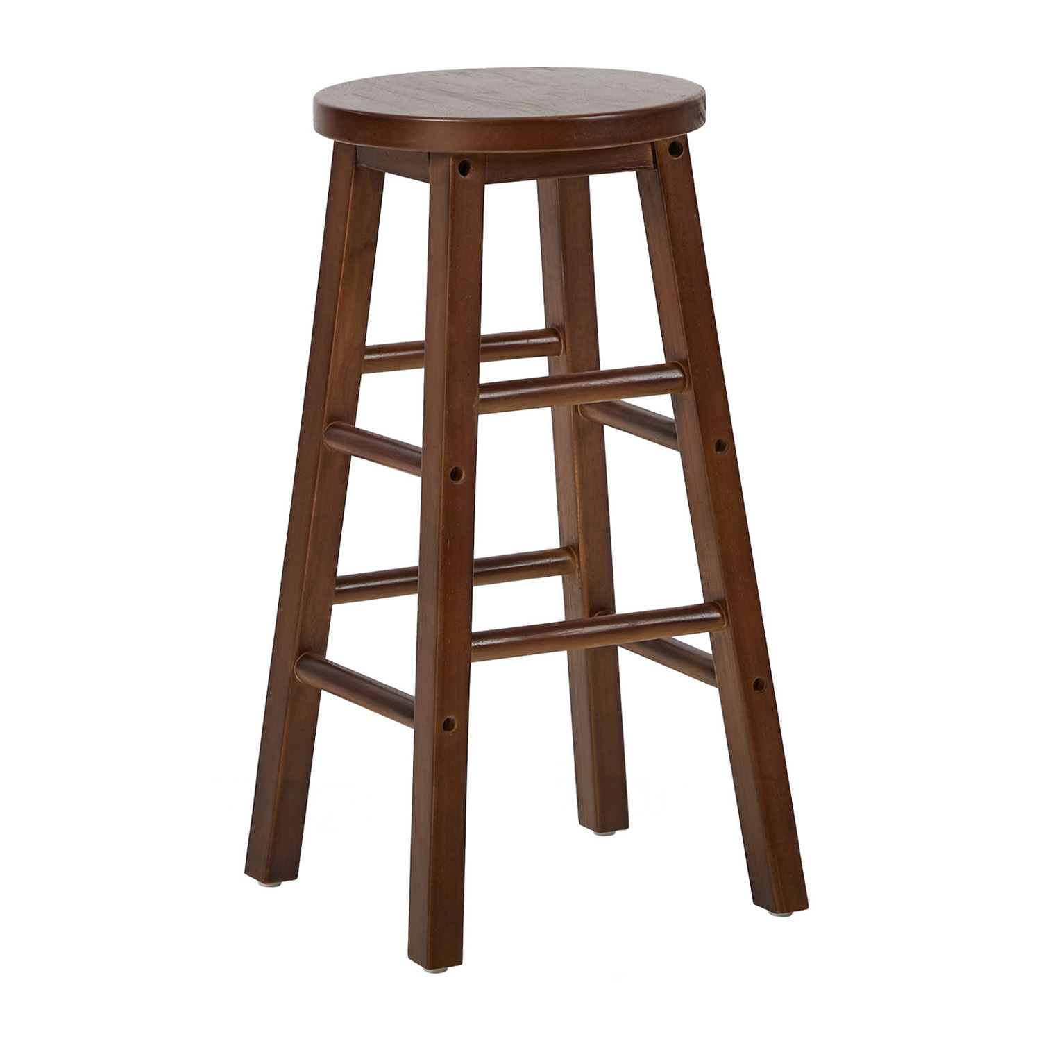 61cm Selvara Rubberwood Counter Stools