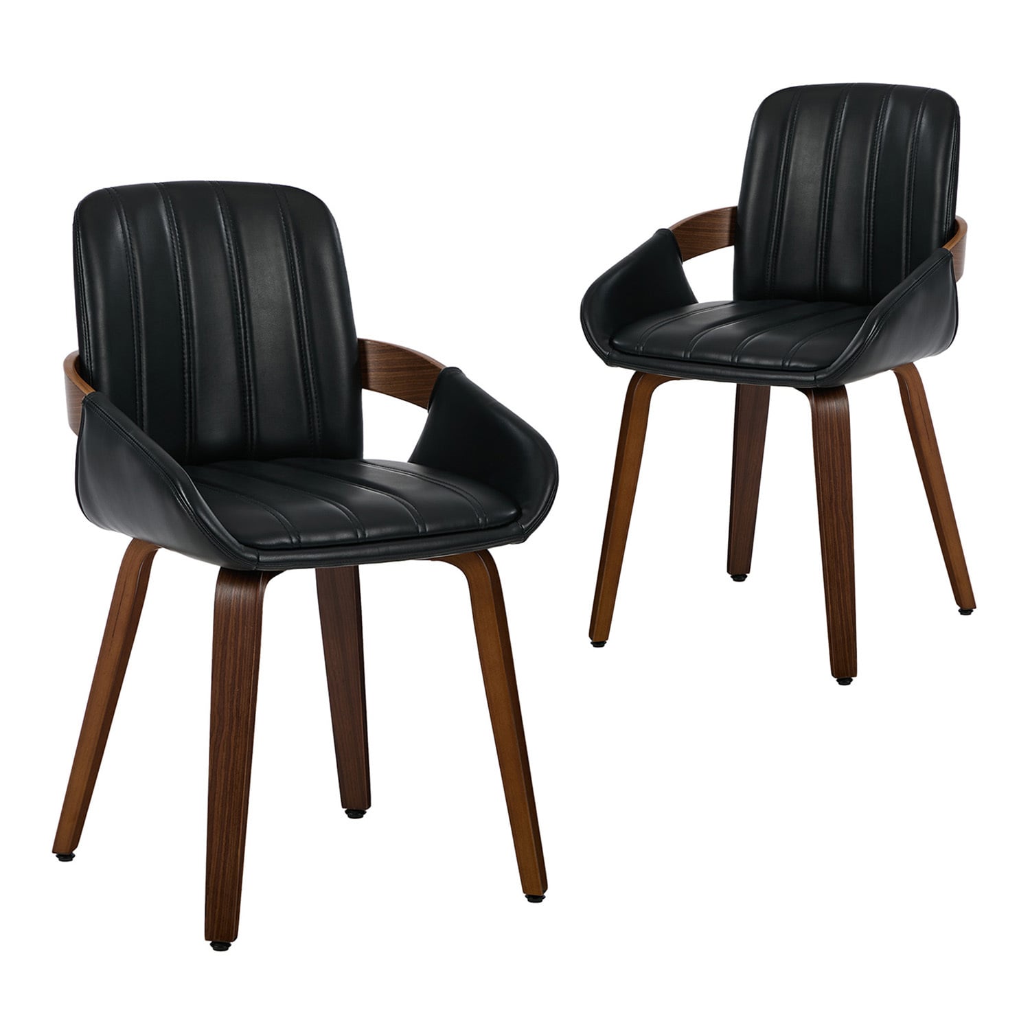 Elvian Faux Leather Dining Chairs