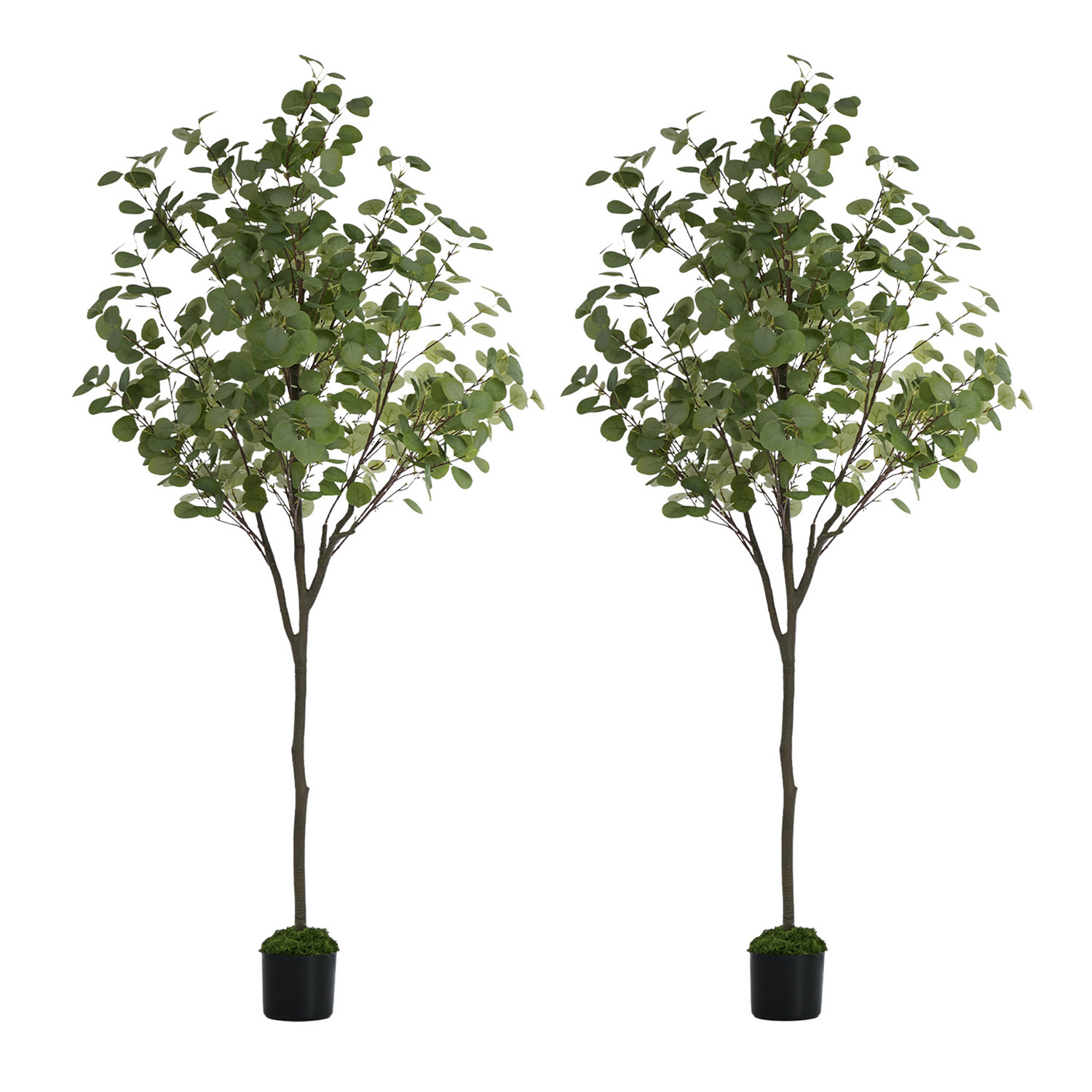 150cm Potted Faux Eucalyptus Trees
