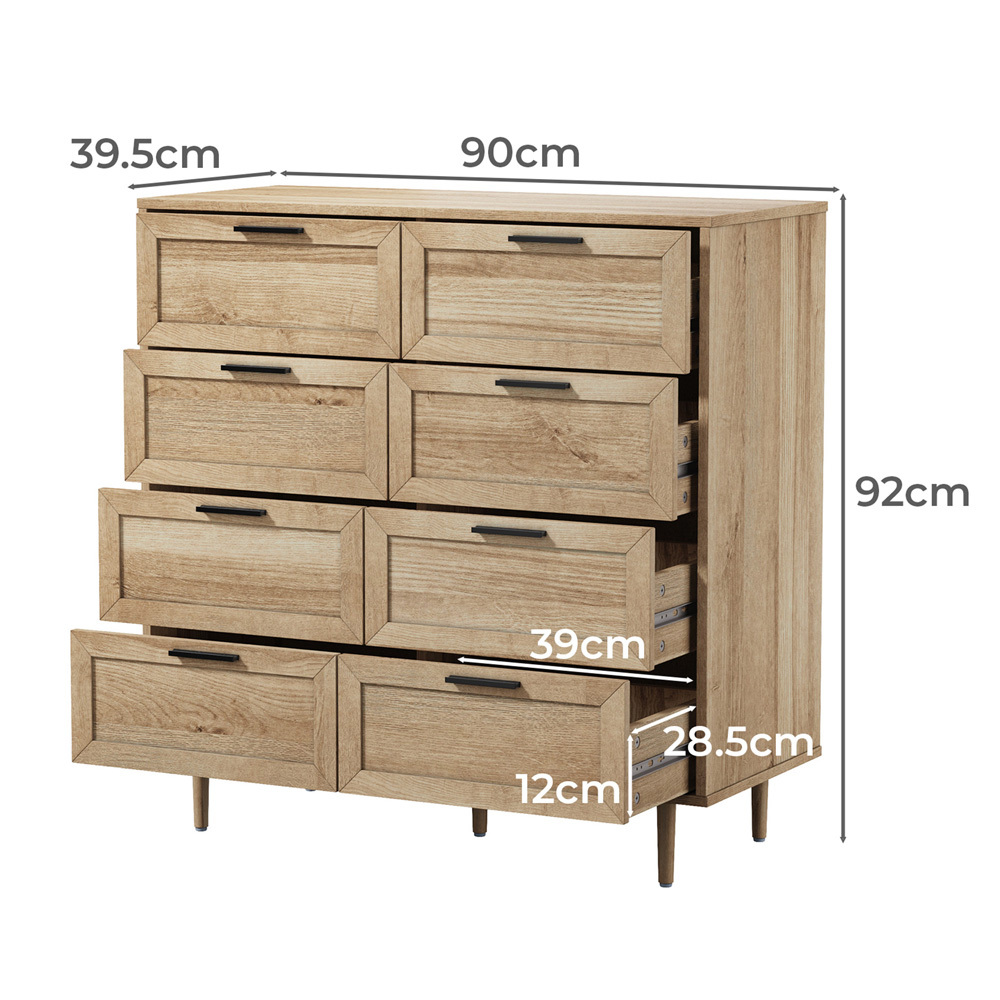 Vaelis 8 Drawer Chest