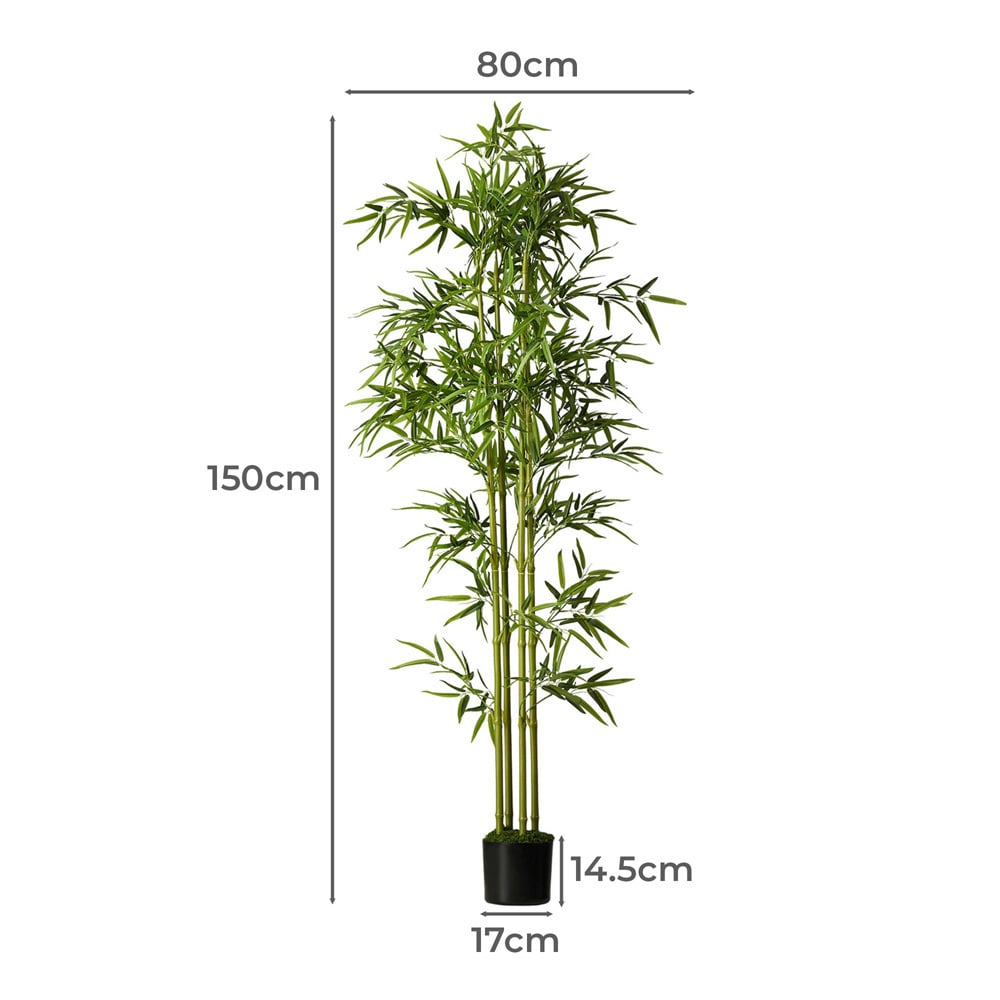 150cm Potted Faux Bamboo Trees