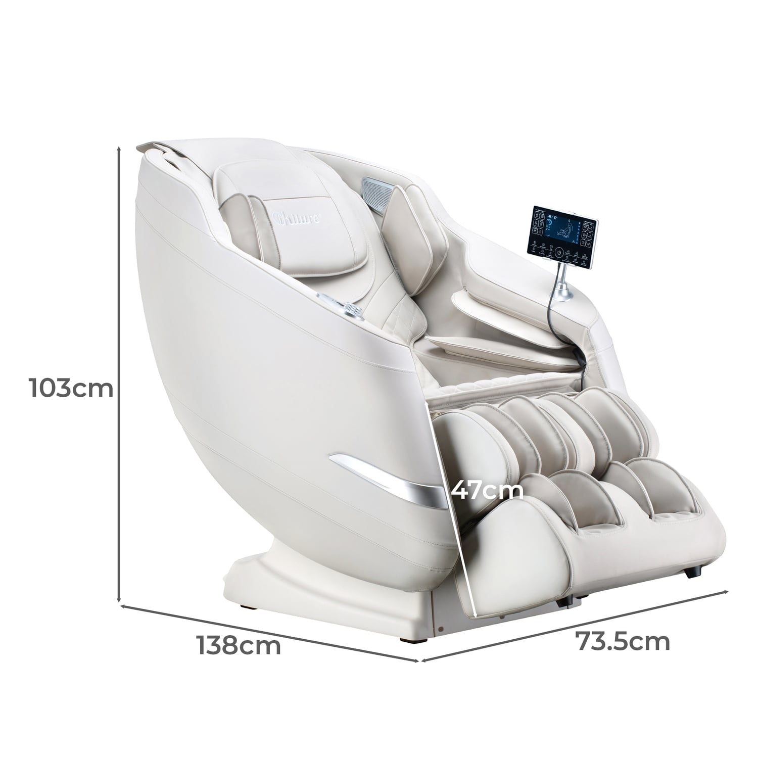 Zayden Faux Leather Electric Massage Chair