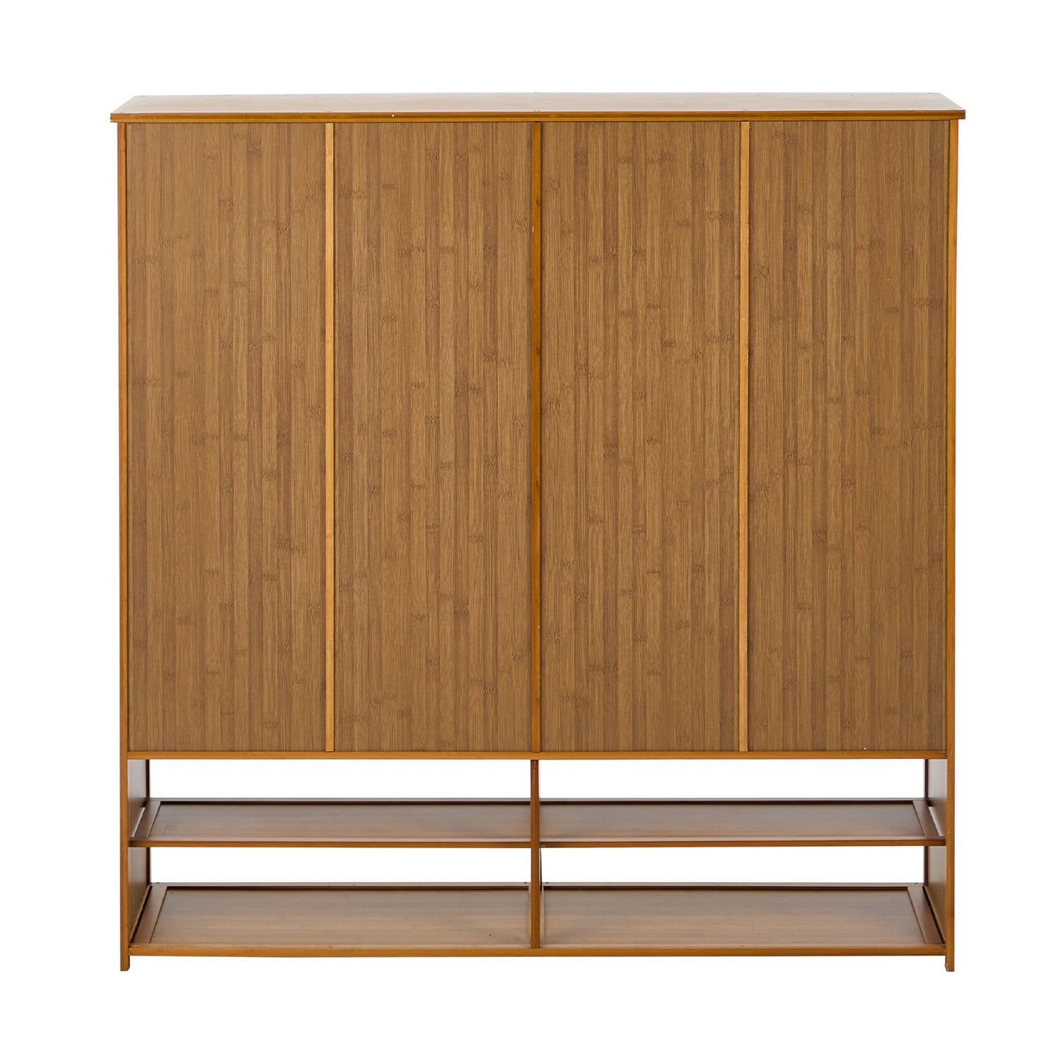 Kaeson 4 Door Bamboo Shoe Cabinet