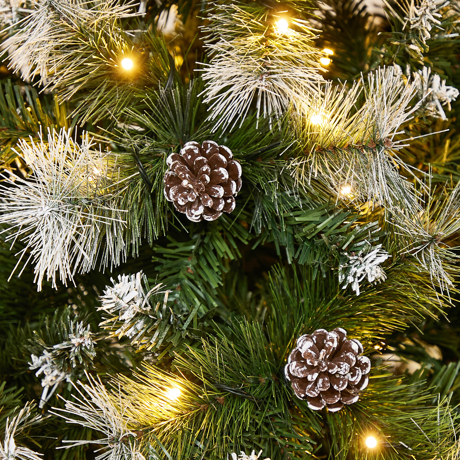 Feliz LED Snowy Christmas Tree