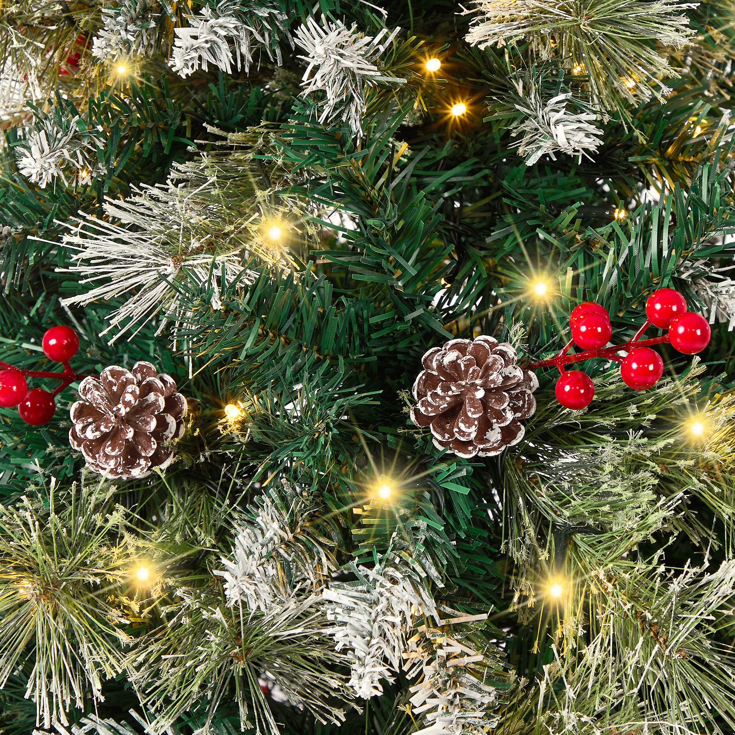 Noel LED Christmas Tree with Ornaments