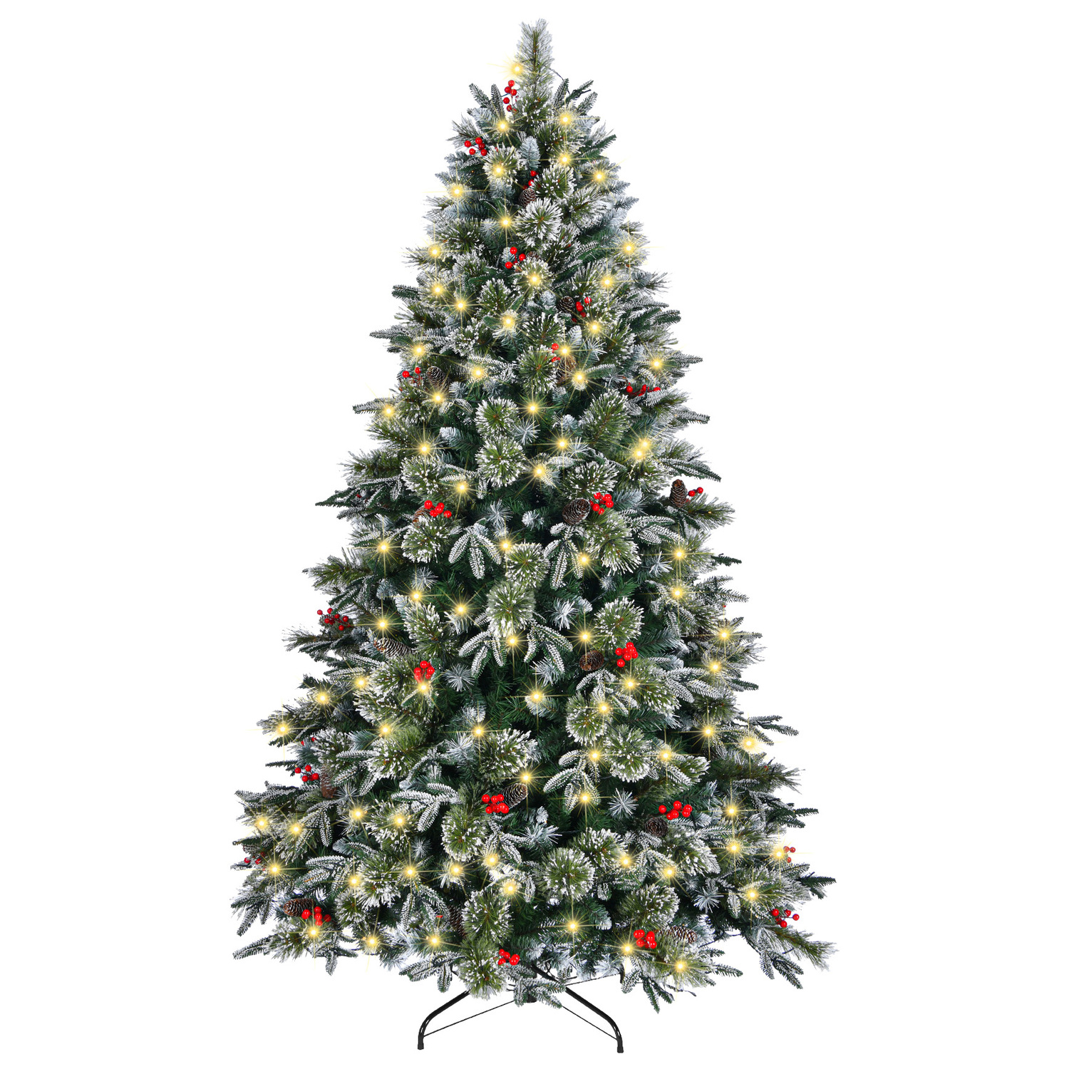Frosted Effie LED Christmas Tree