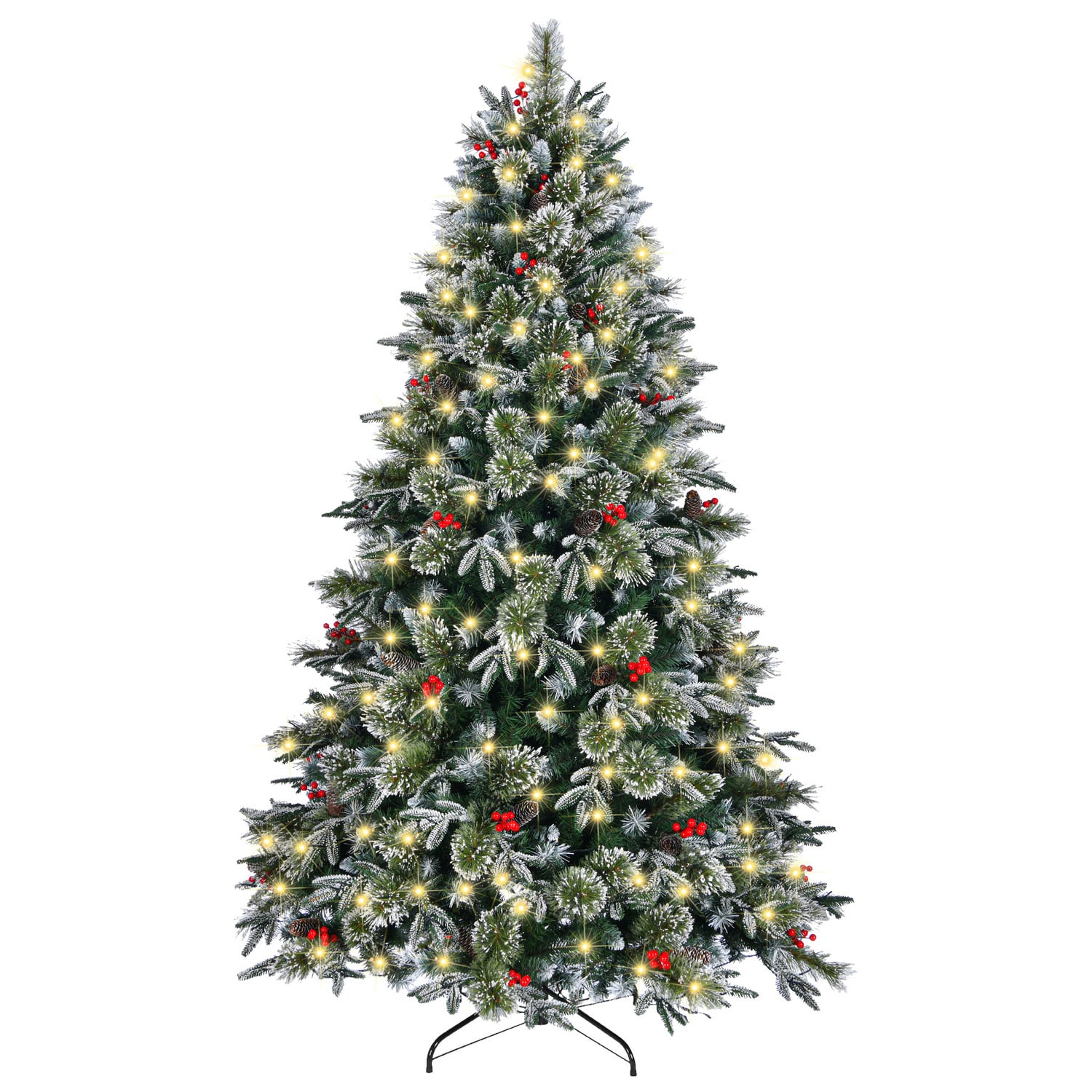 Frosted Effie LED Christmas Tree