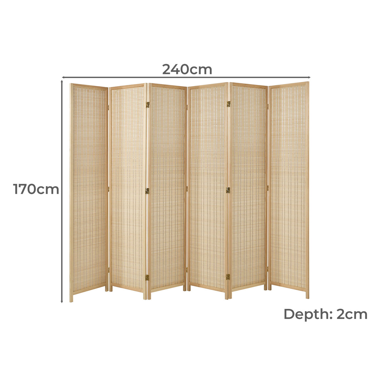 Roche Bamboo Room Divider