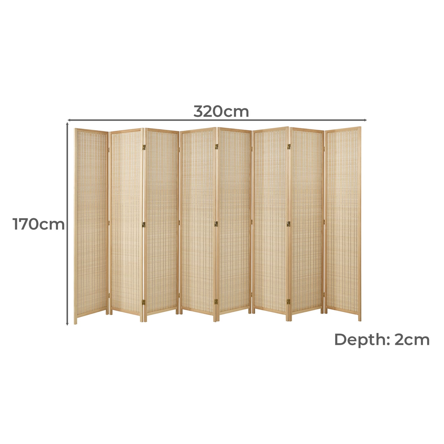 Roche Bamboo Room Divider