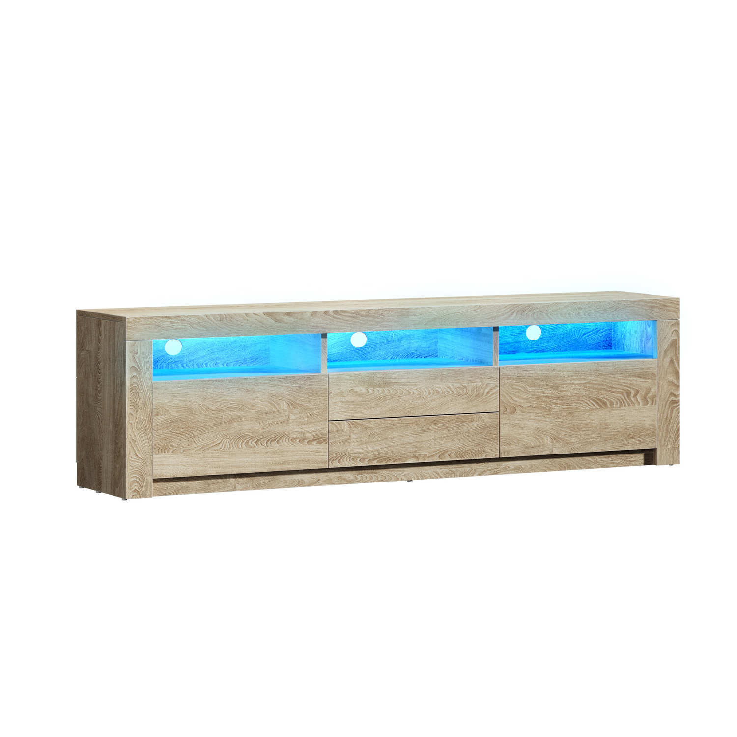 180cm-Galland-2-Drawer-Entertainment-Unit-with-LED.Light