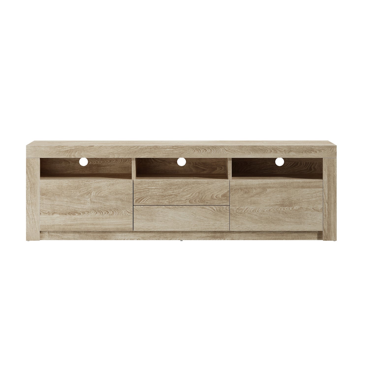 180cm-Galland-2-Drawer-Entertainment-Unit-with-LED.Light