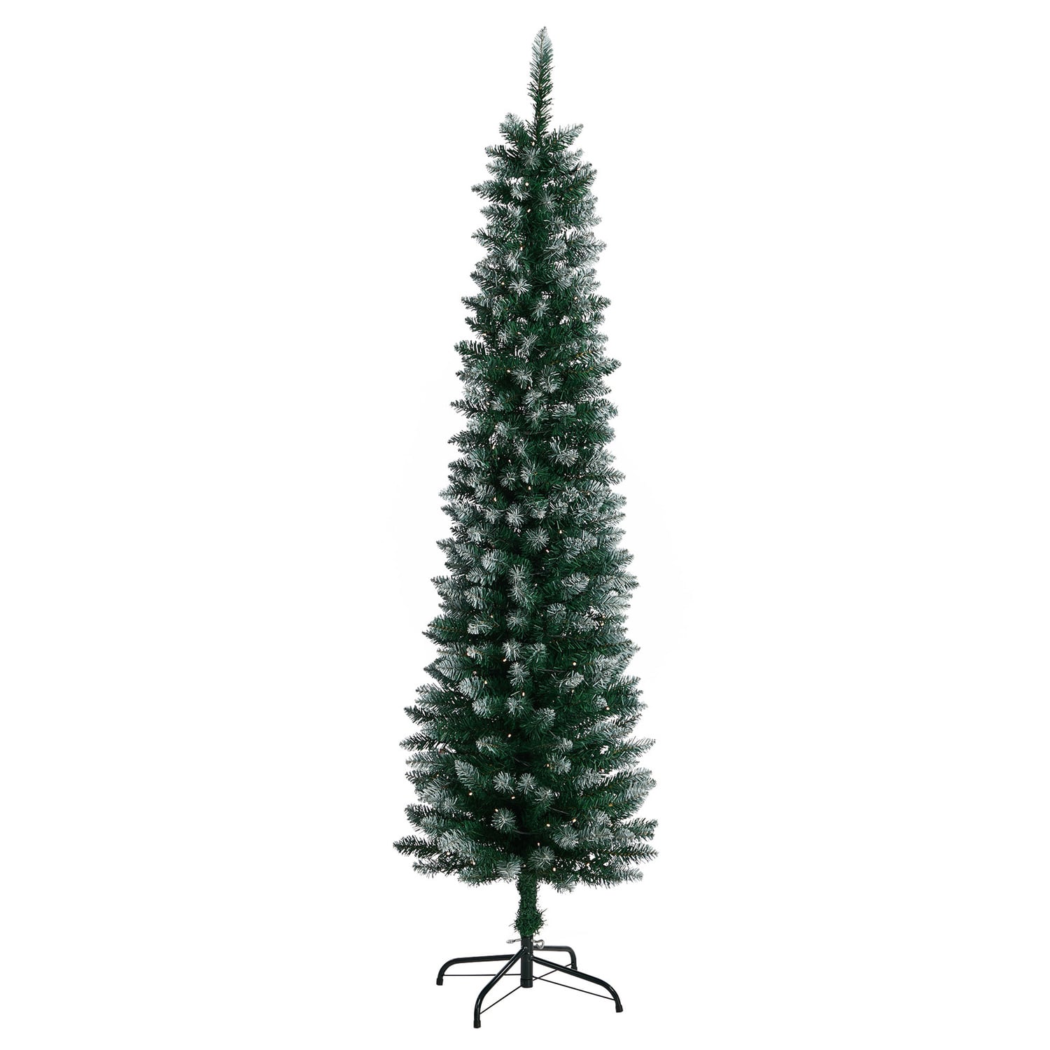 180cm White Slim LED Christmas Tree