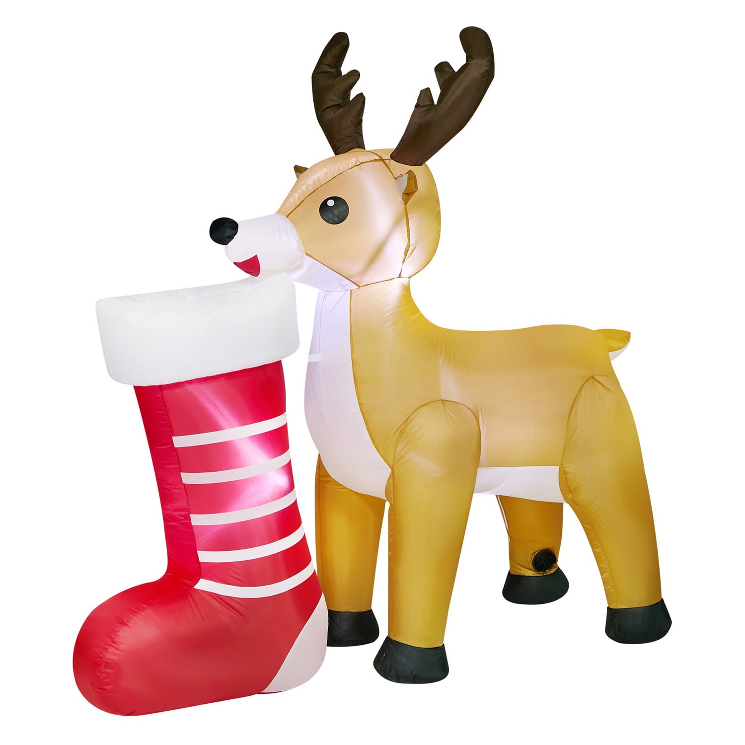 Rudolf Reindeer LED Inflatable Christmas Decoration
