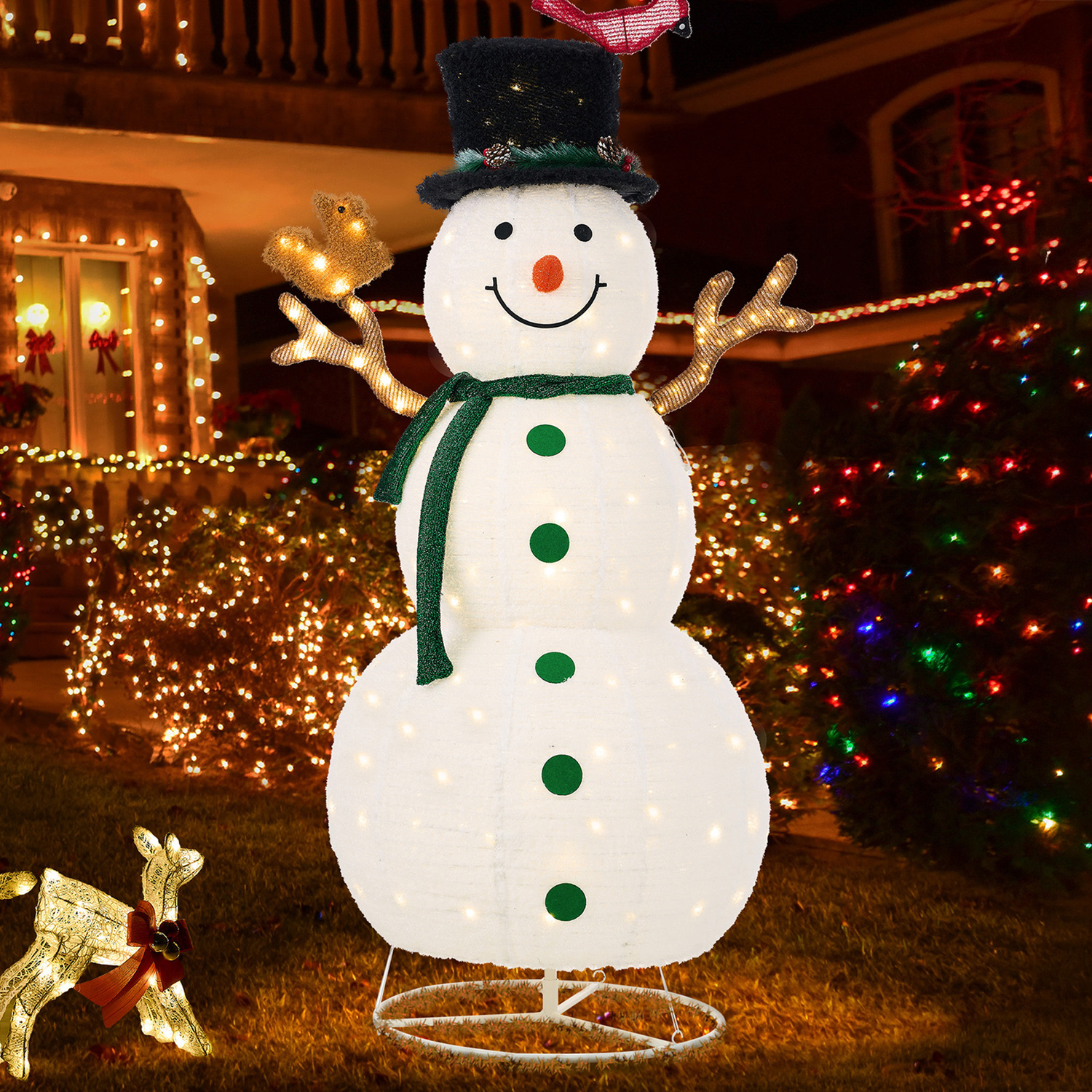 Chilly Snowman LED Christmas Decoration