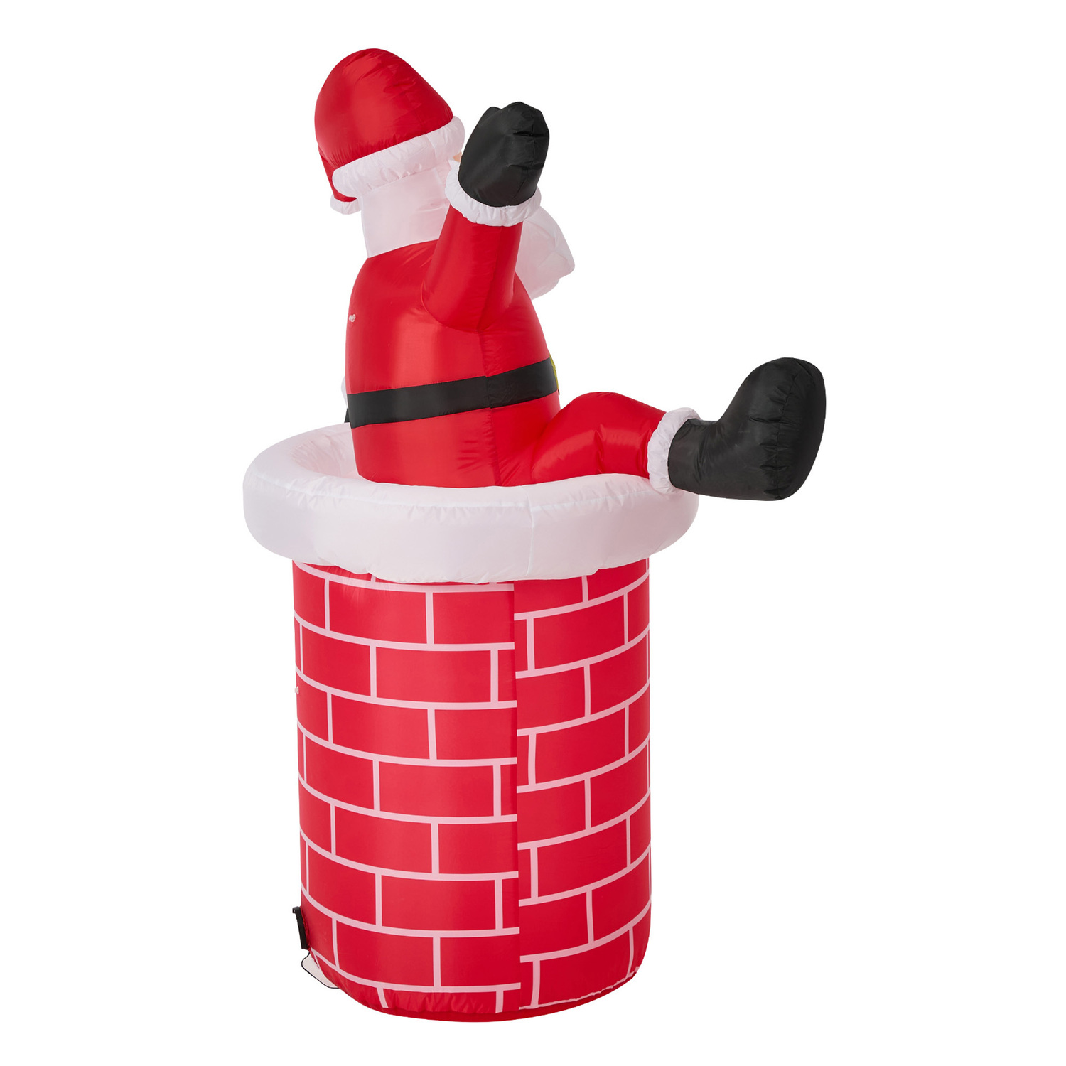 Santa Chimney LED Inflatable Christmas Decoration