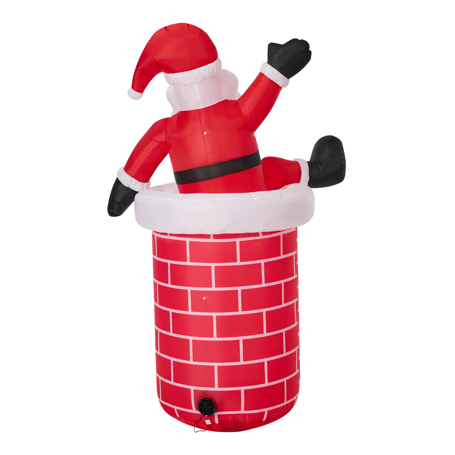 Santa Chimney LED Inflatable Christmas Decoration