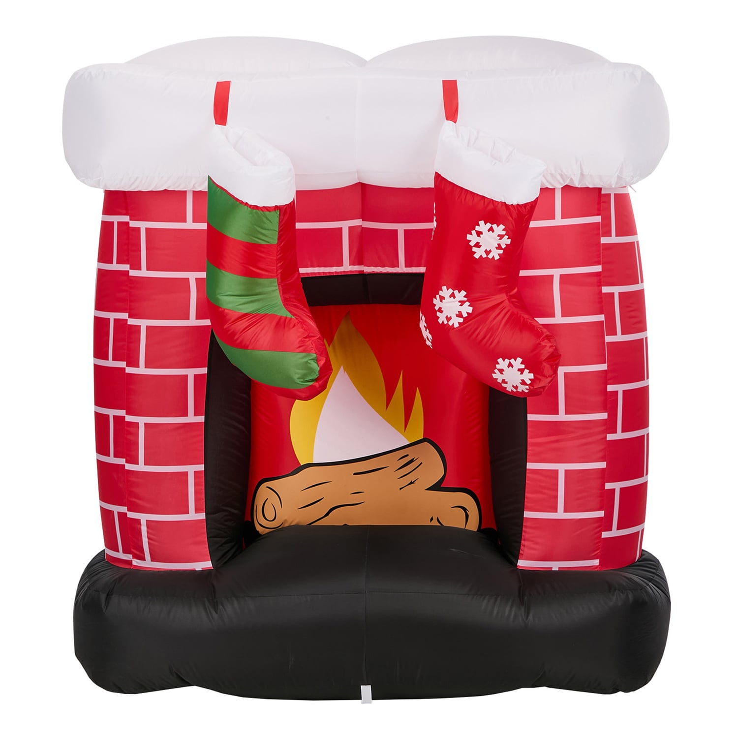 Fireplace LED Inflatable Christmas Decoration