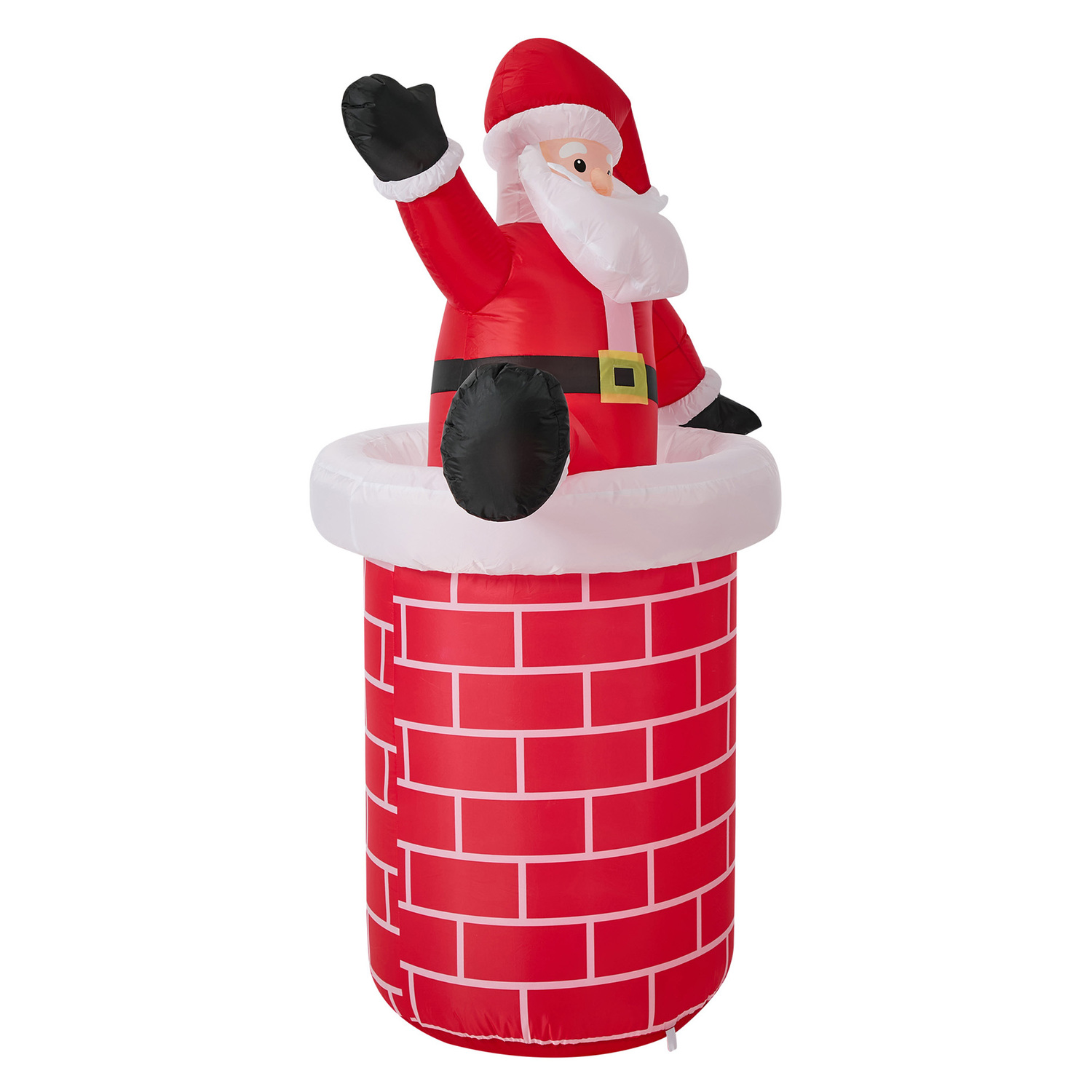 Santa Chimney LED Inflatable Christmas Decoration