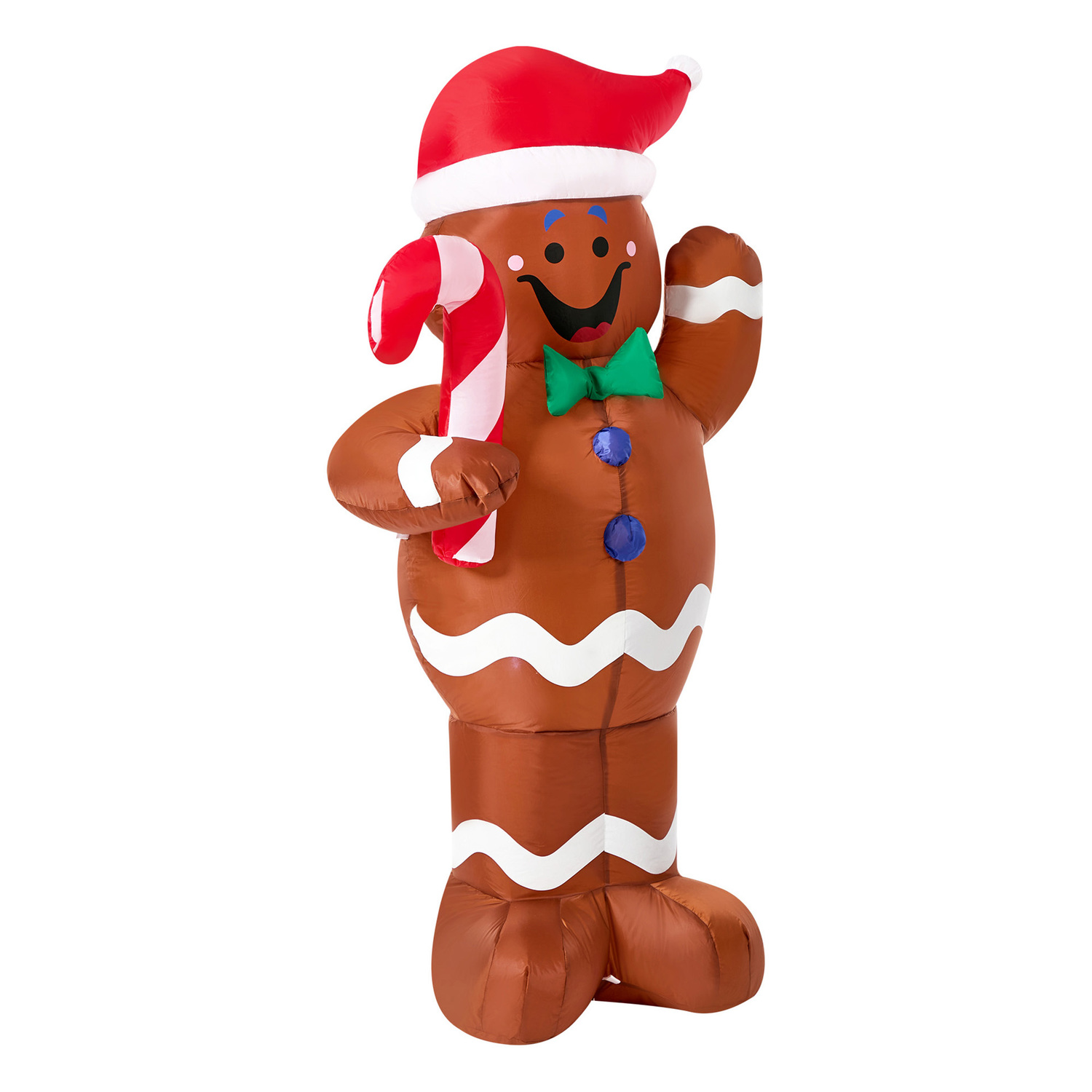 Gingerbread Man LED Inflatable Christmas Decoration