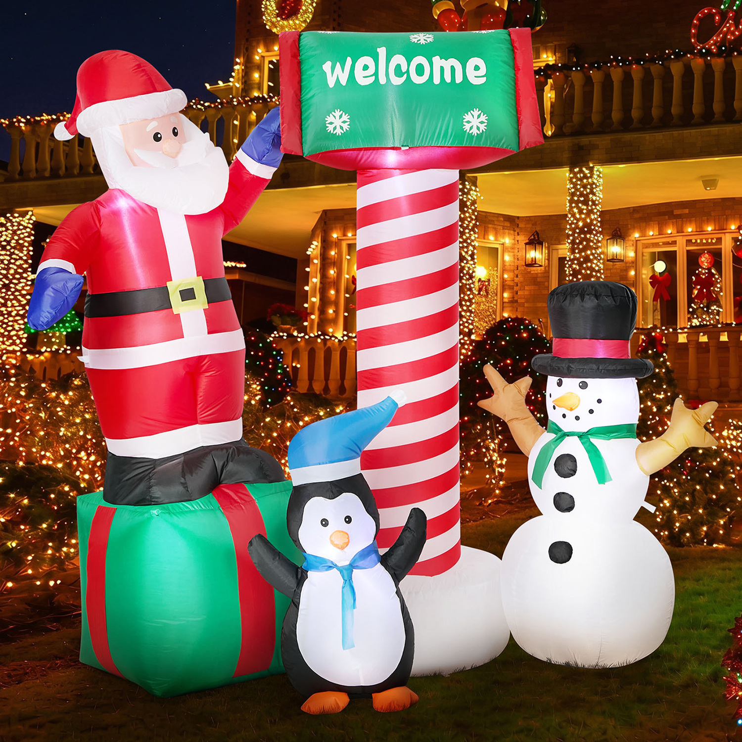 Noelville LED Inflatable Christmas Decoration