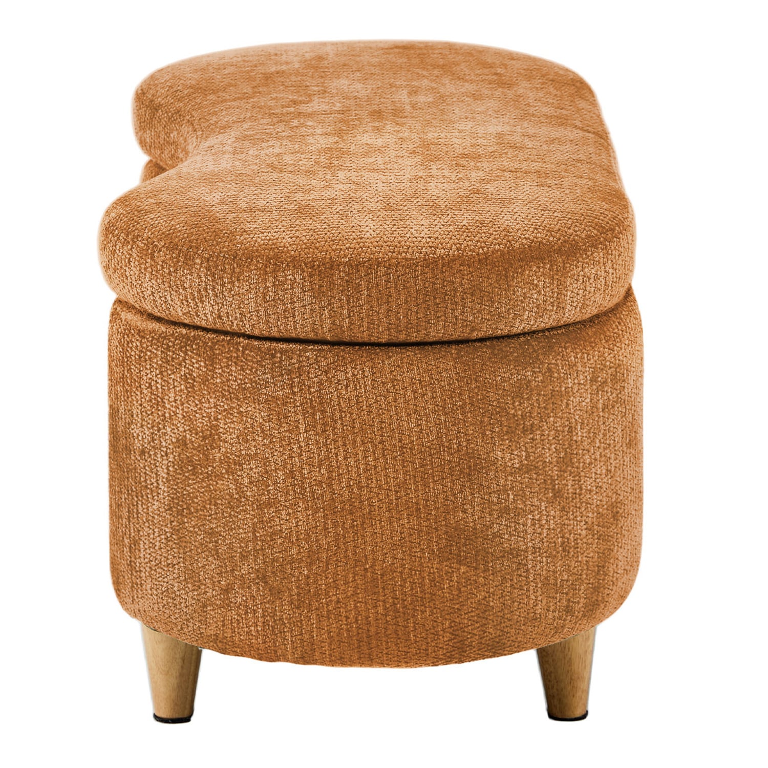 Olieri Chenille Storage Ottoman Bench