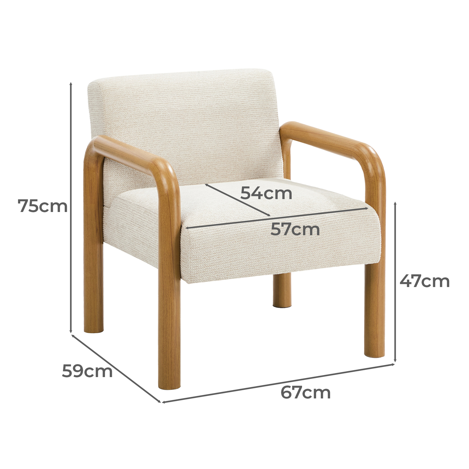 Geneva Upholstered Accent Chair