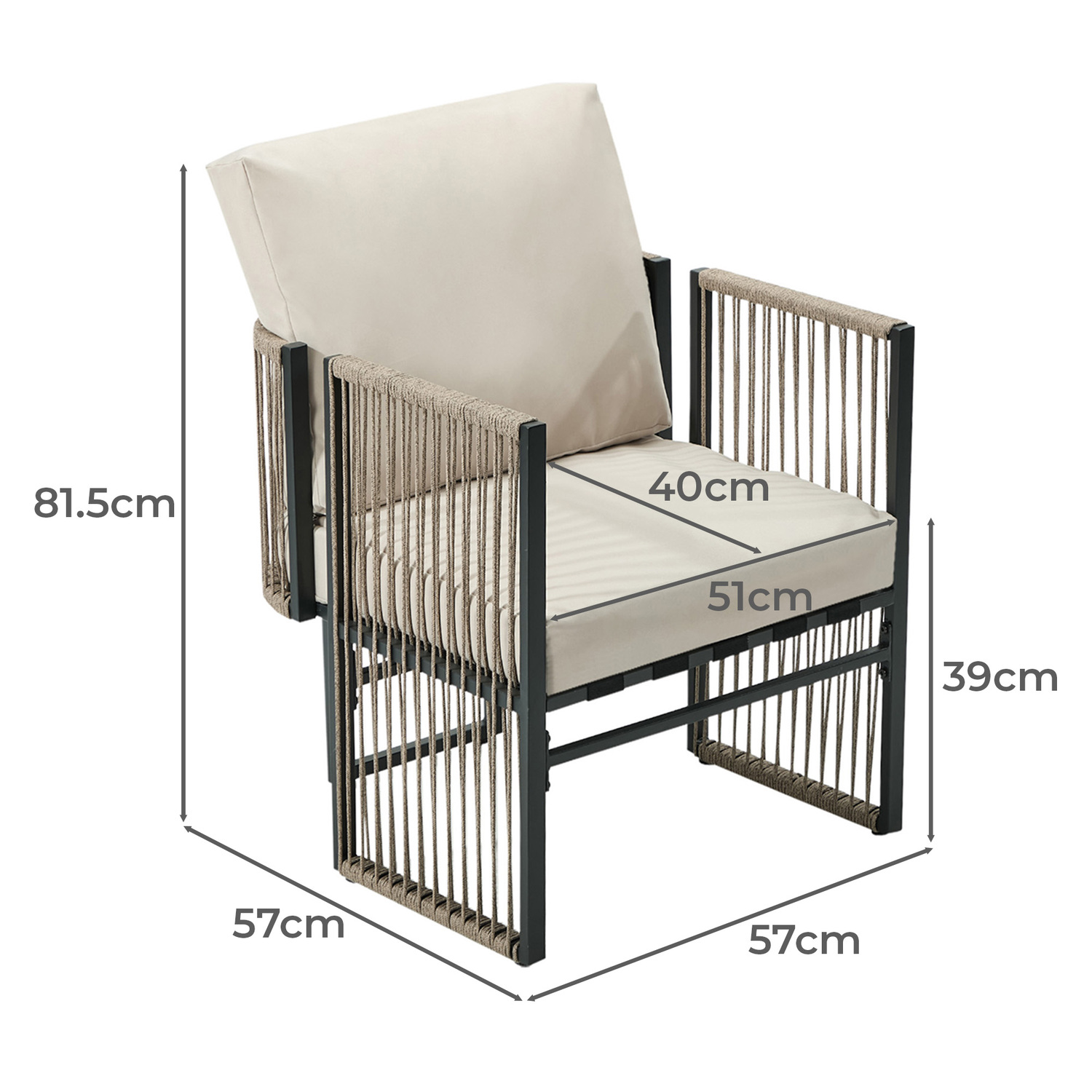 Harlan Outdoor Lounge Chairs