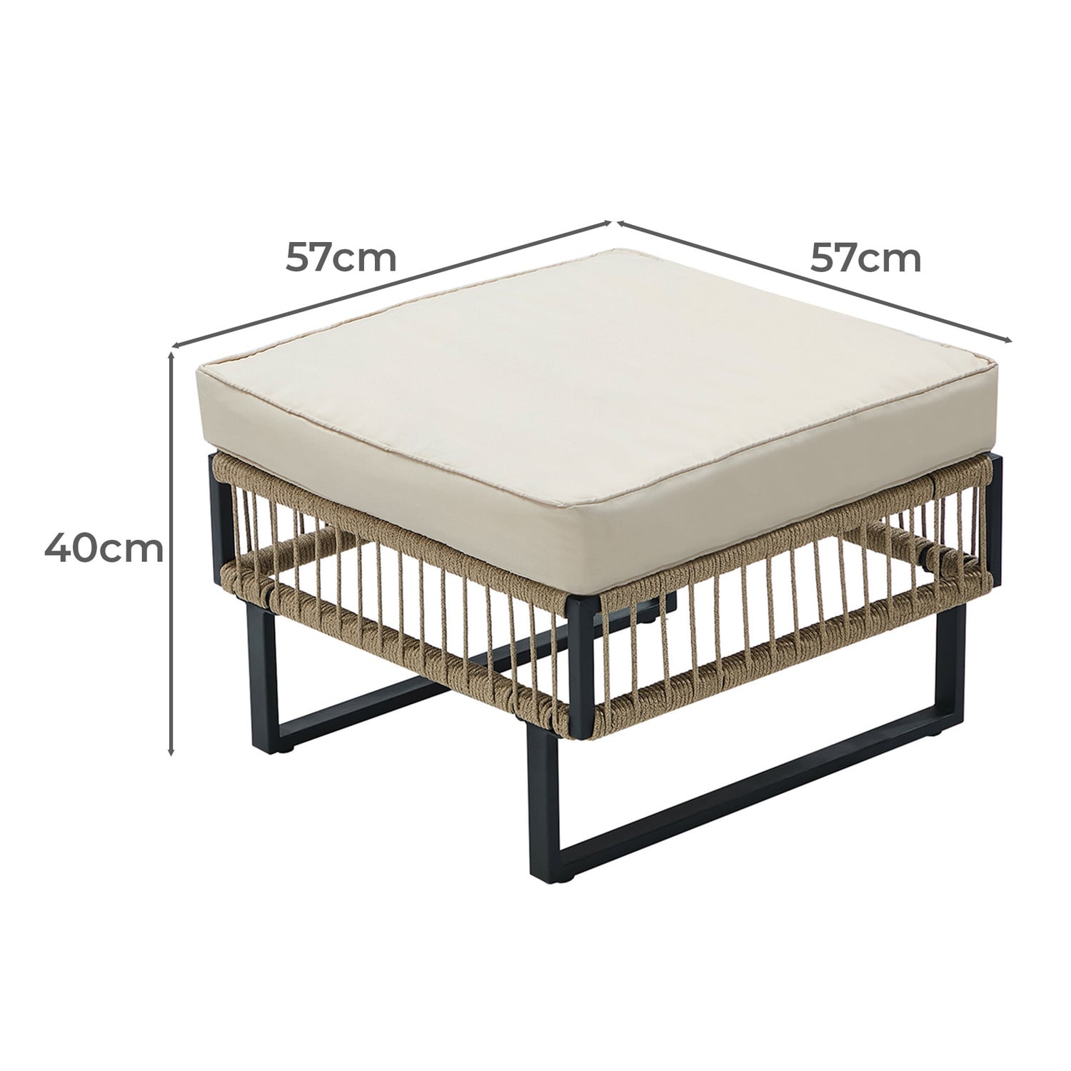 5 Seater Calais Outdoor Modular Lounge Set