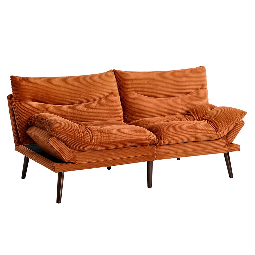 Maldeta 3 Seater Corduroy Sofa Bed