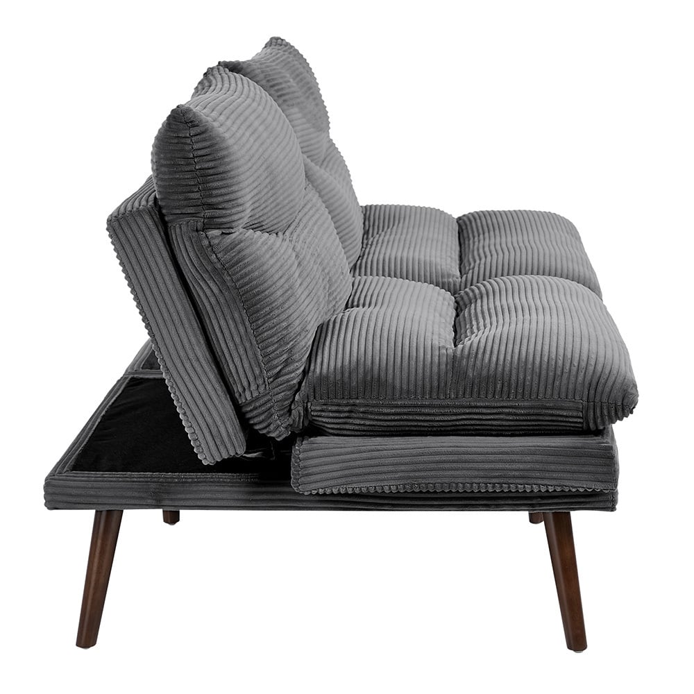 Maldeta 3 Seater Corduroy Sofa Bed