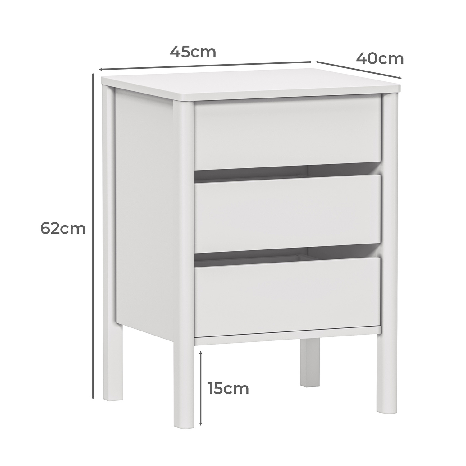Claire Bedside Table