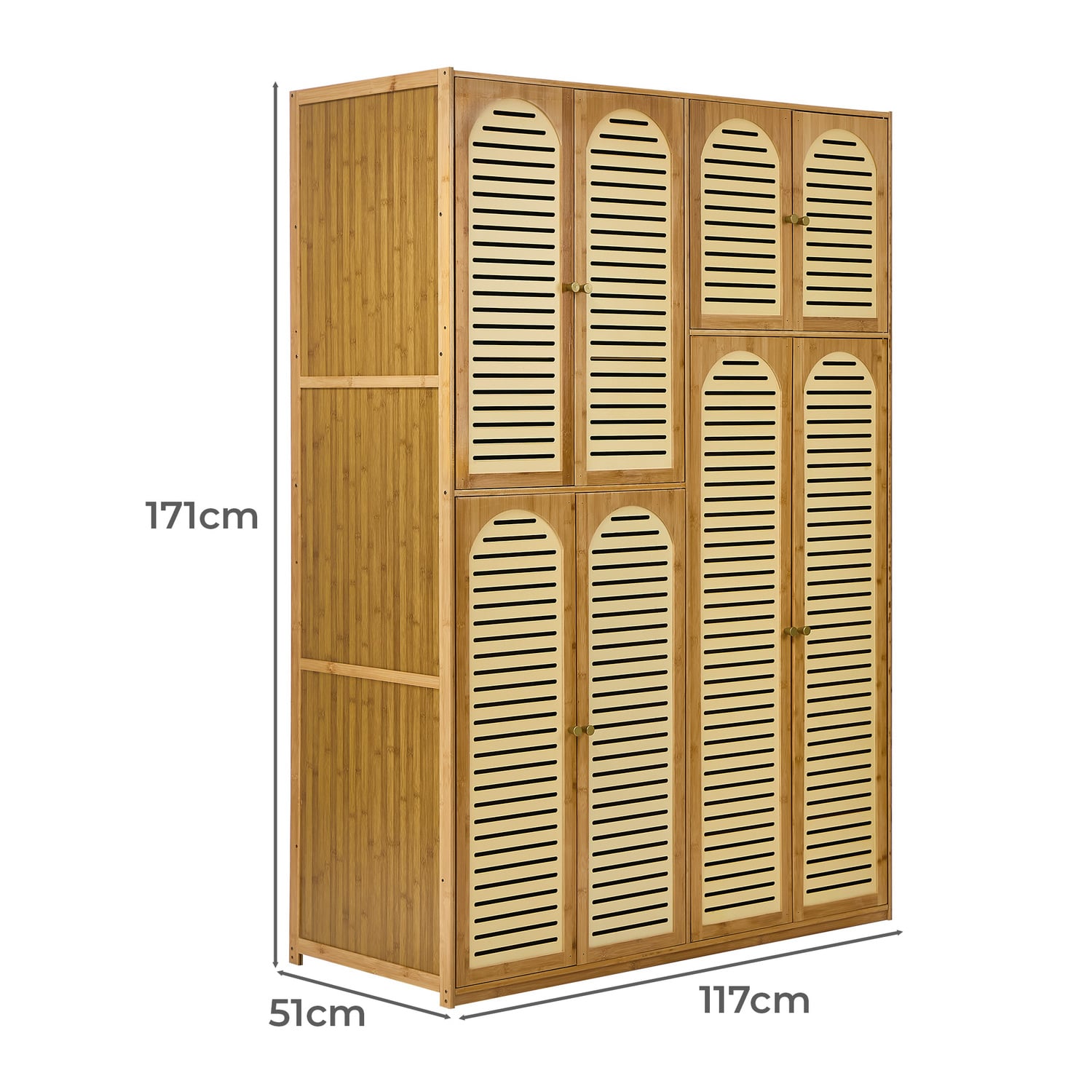 Tomayo Bamboo Wardrobe