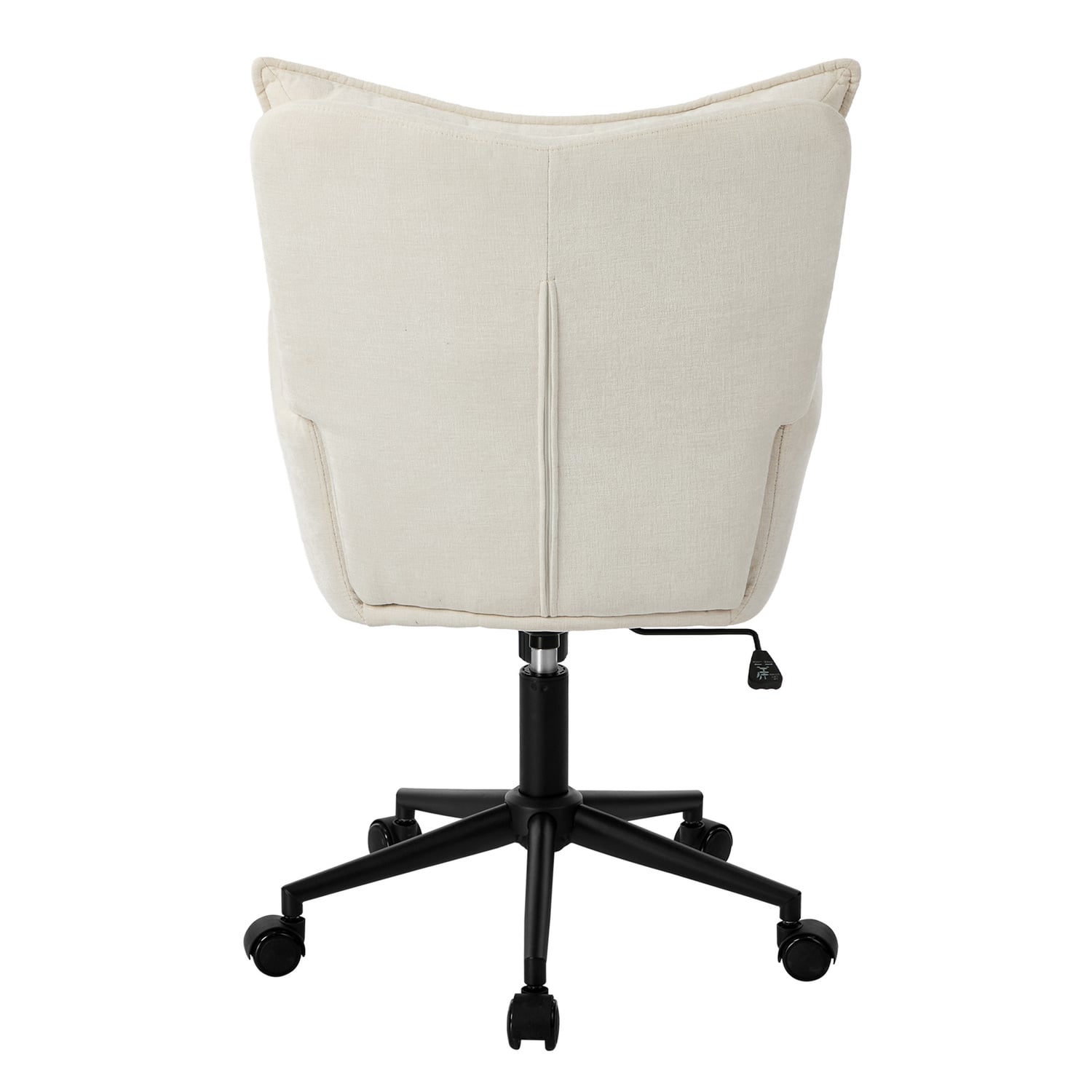 Beige Alecia Upholstered Office Chair