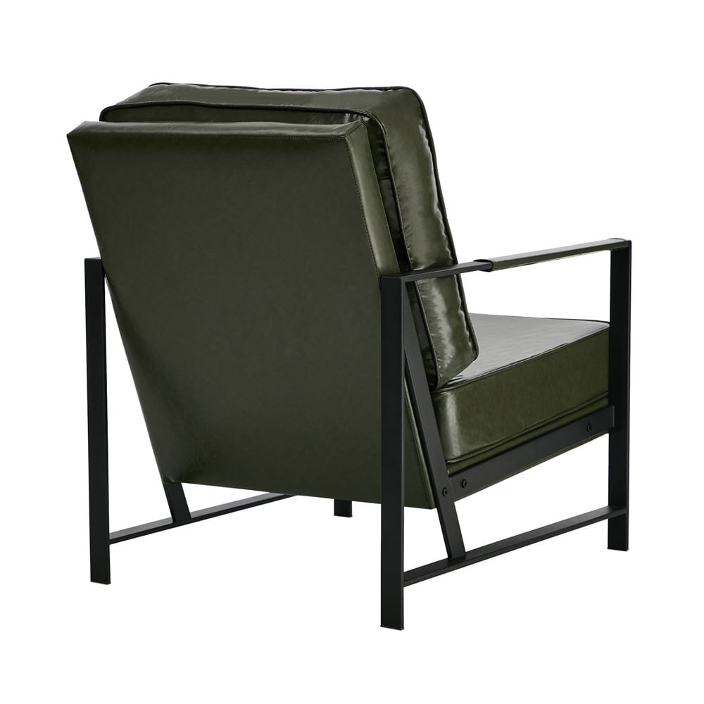 Kaeli Faux Leather Armchair