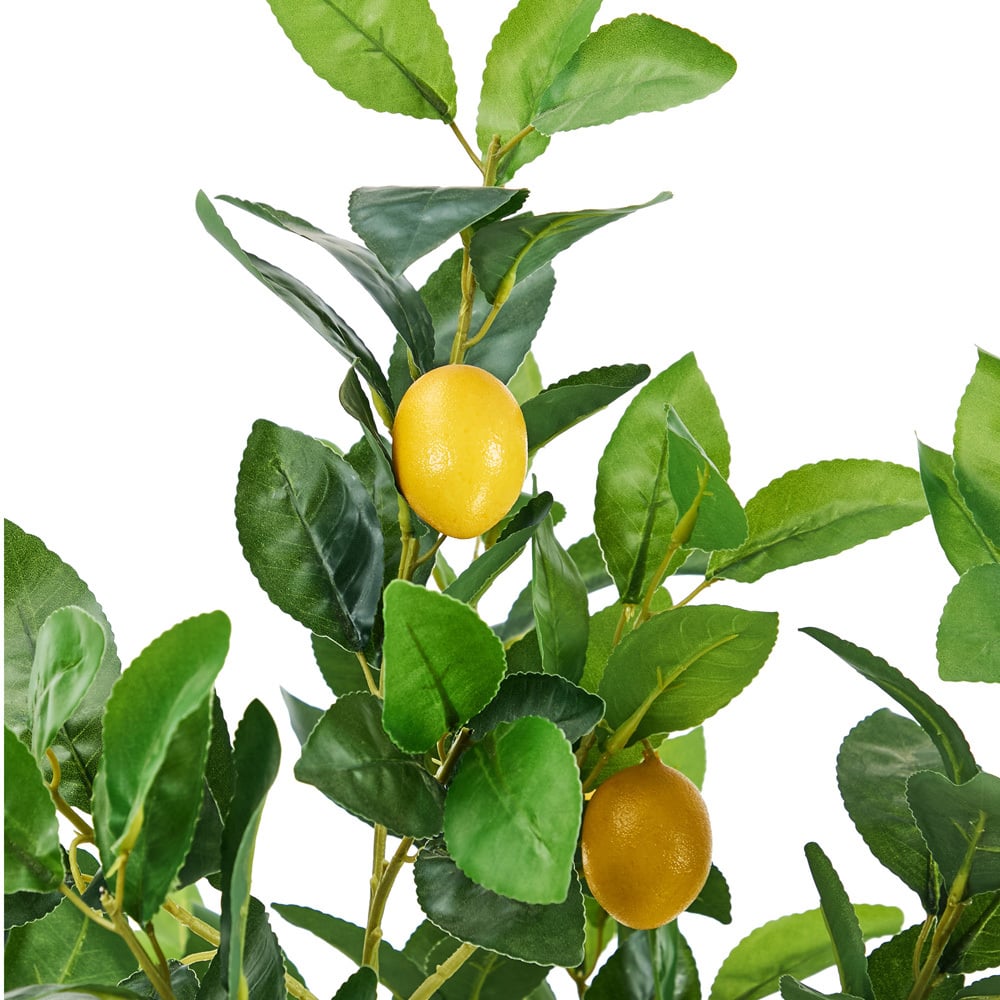 150cm Potted Faux Lemon Trees