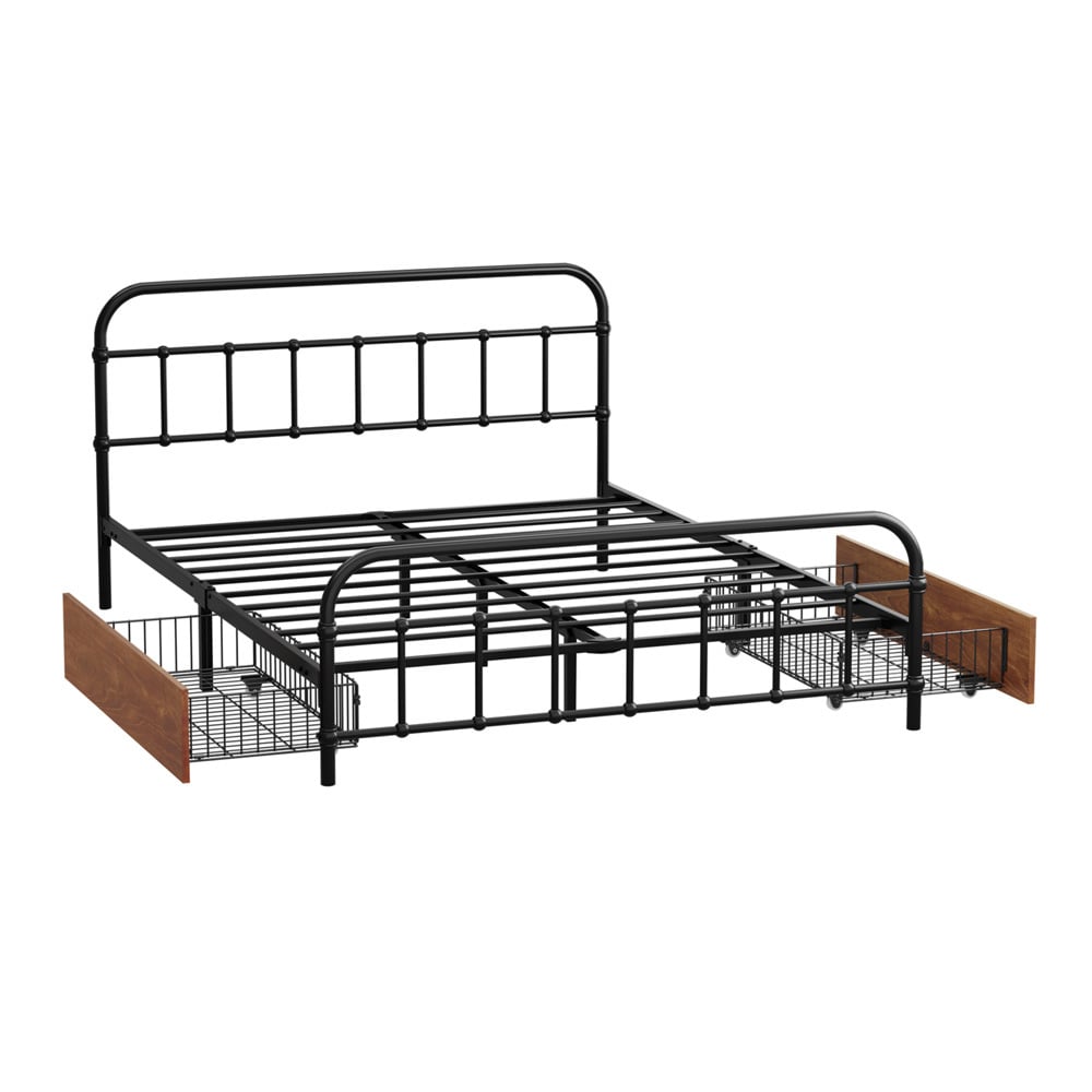 Arnaud Bed Frame with Drawers