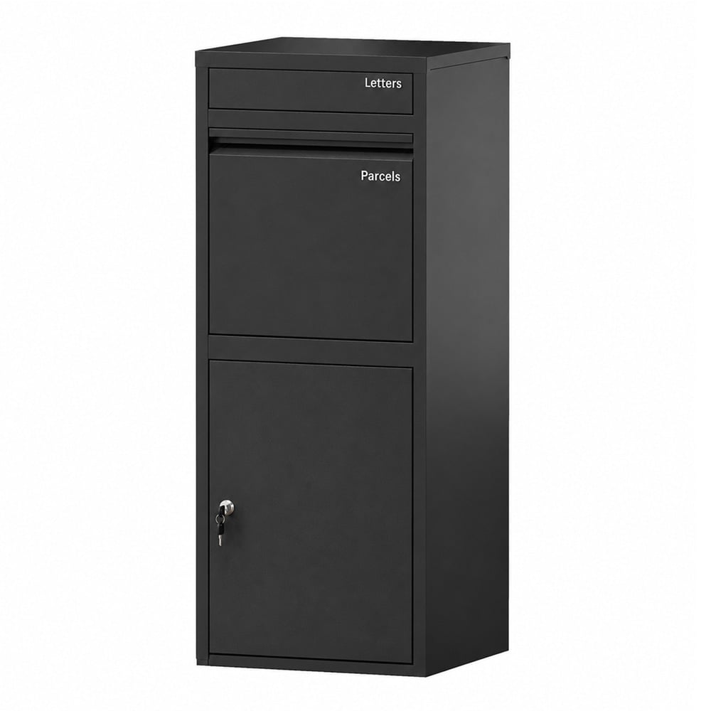 Kash Steel Post & Parcel Mailbox