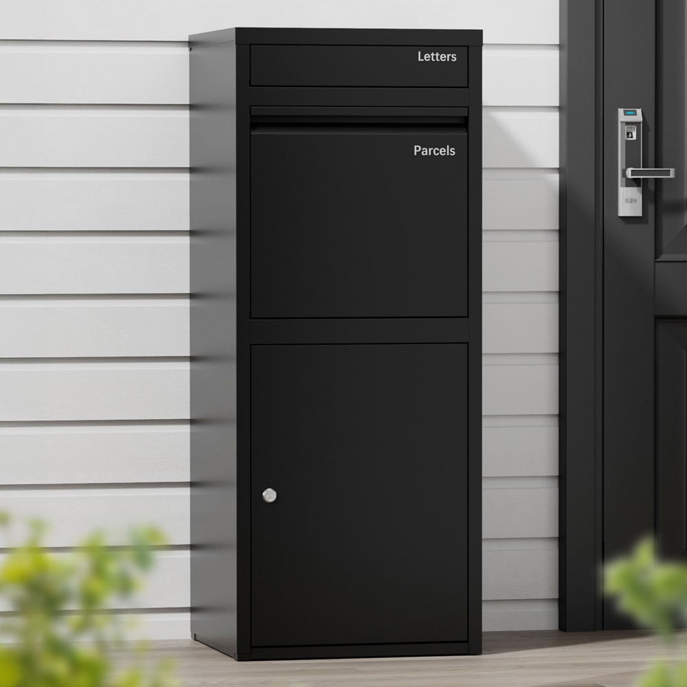 Kash Steel Post & Parcel Mailbox