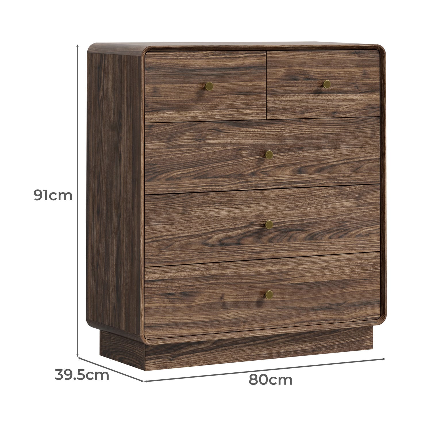 Zara 5 Drawer Chest