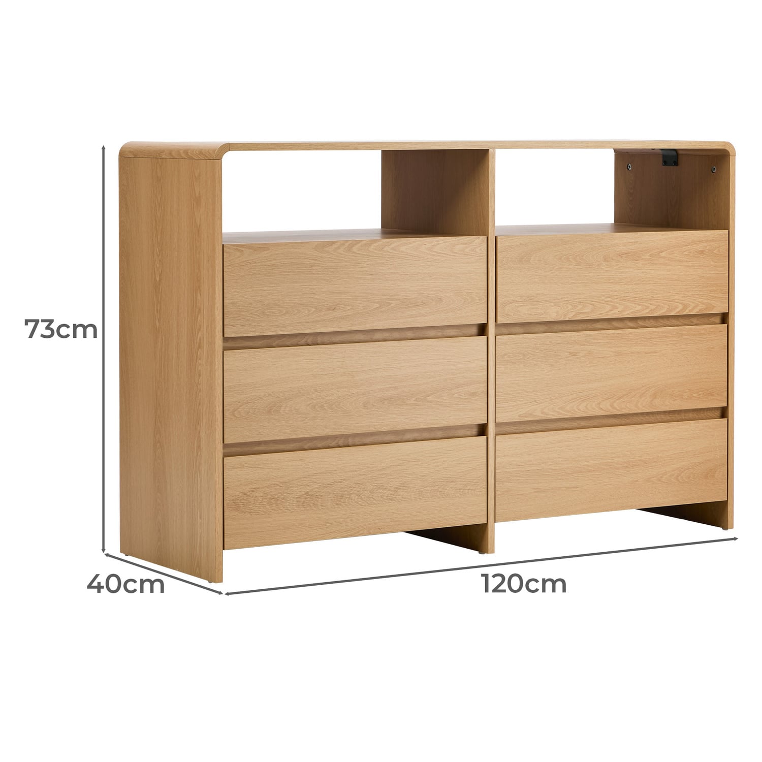 Liam 6 Drawer Chest