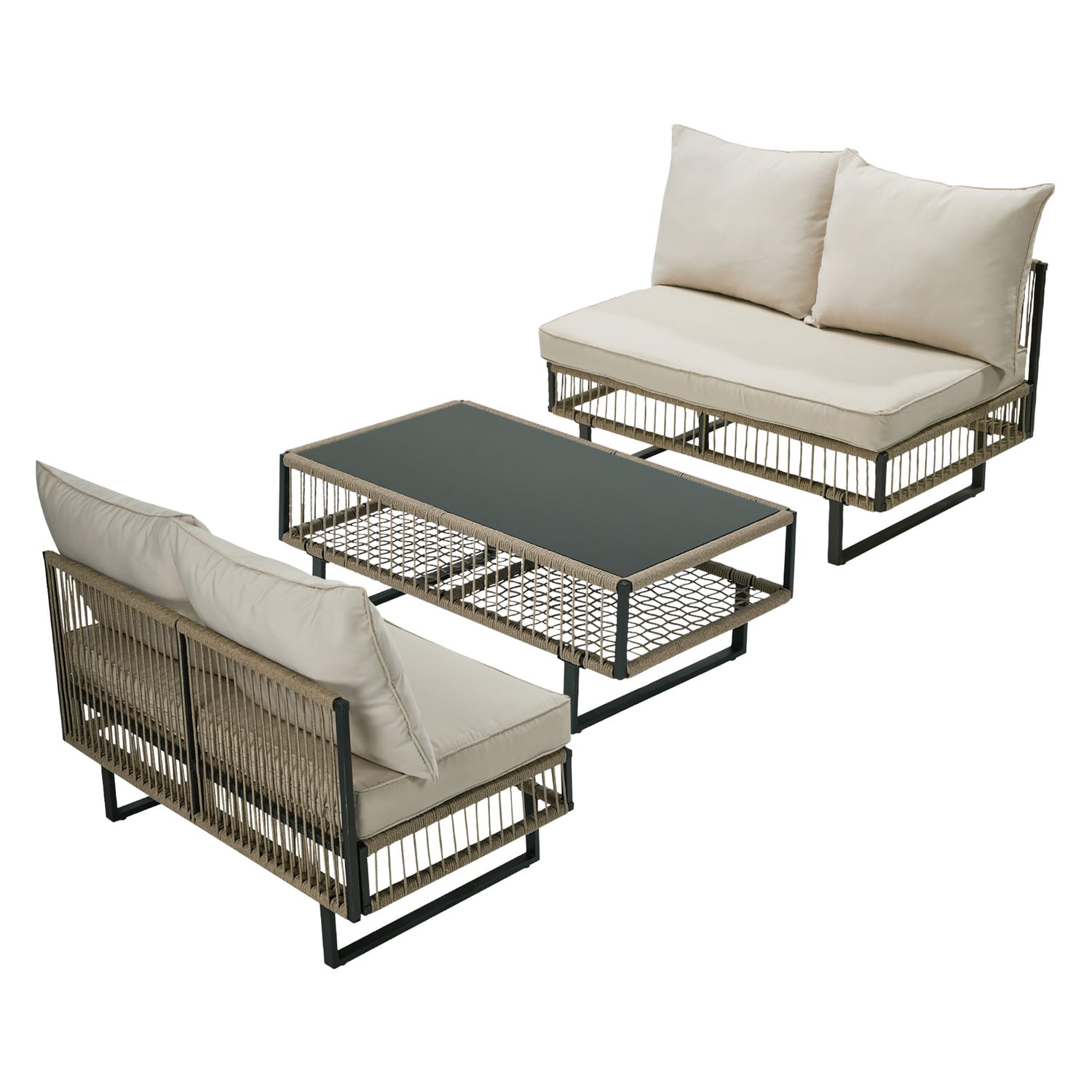 4 Seater Tarquin Outdoor Lounge Set