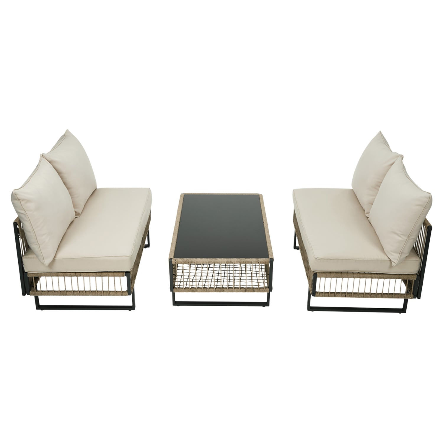 4 Seater Tarquin Outdoor Lounge Set