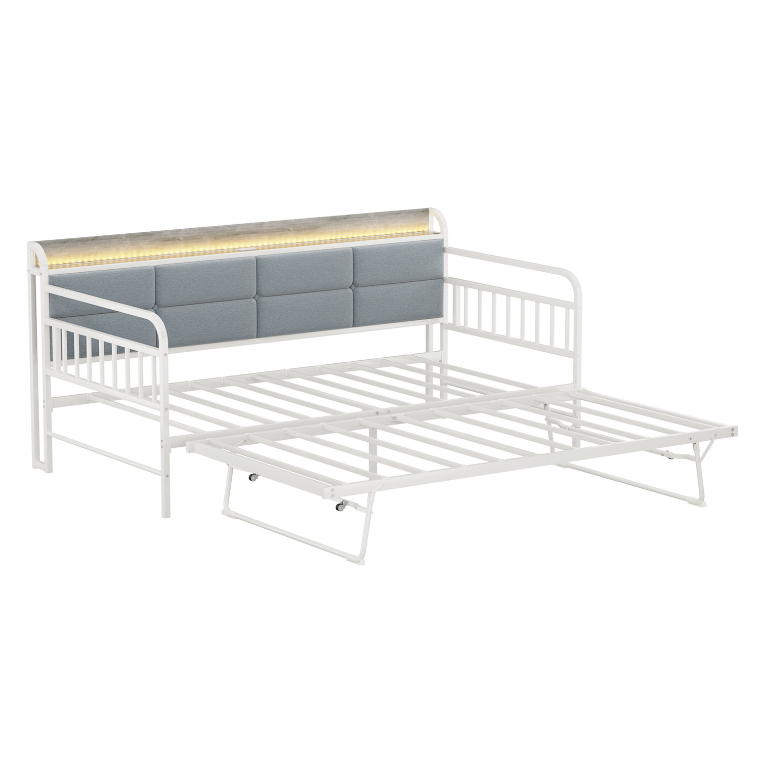 Corentin Single Sofa Bed with Trundle