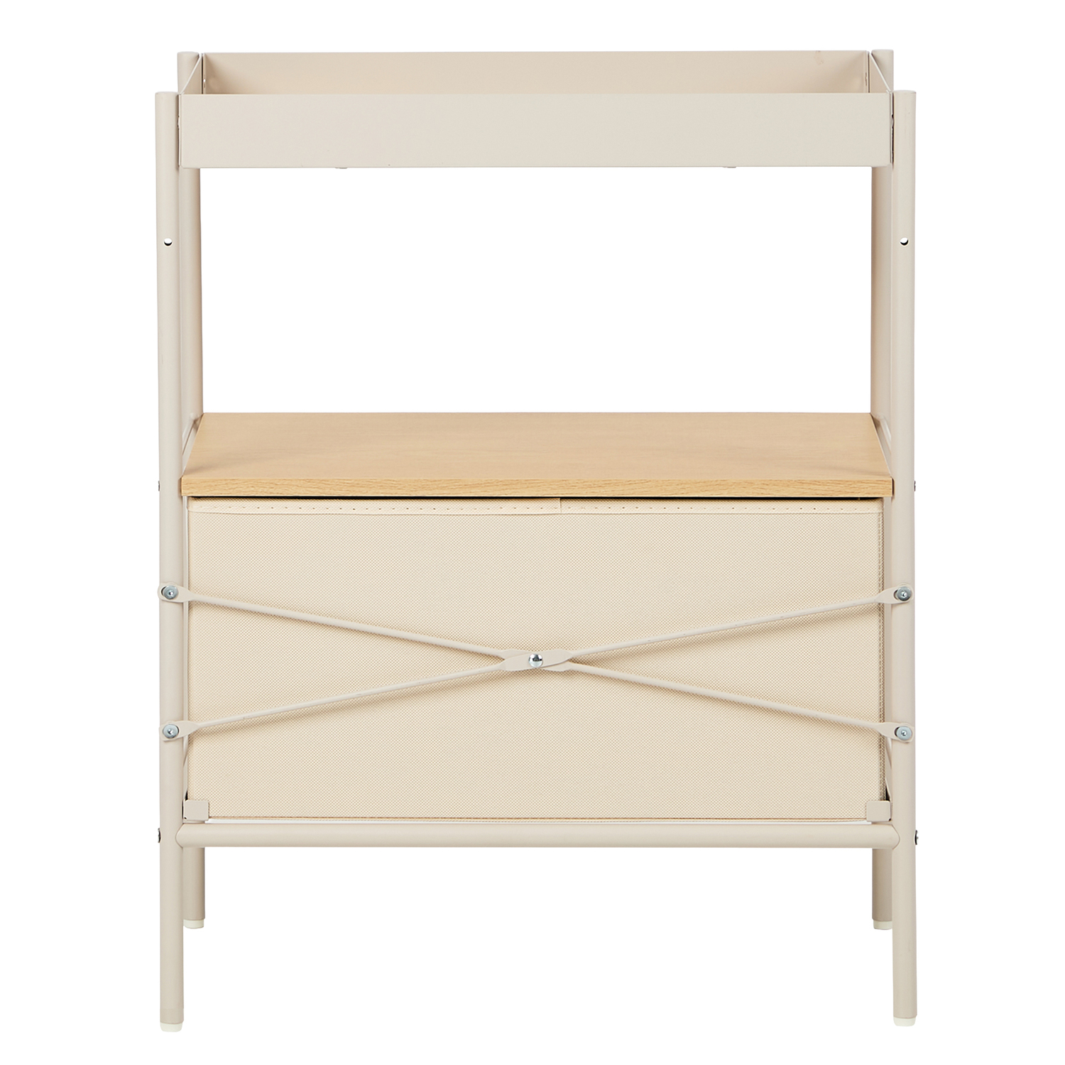 Kea Steel 2 Drawer Bedside Tables